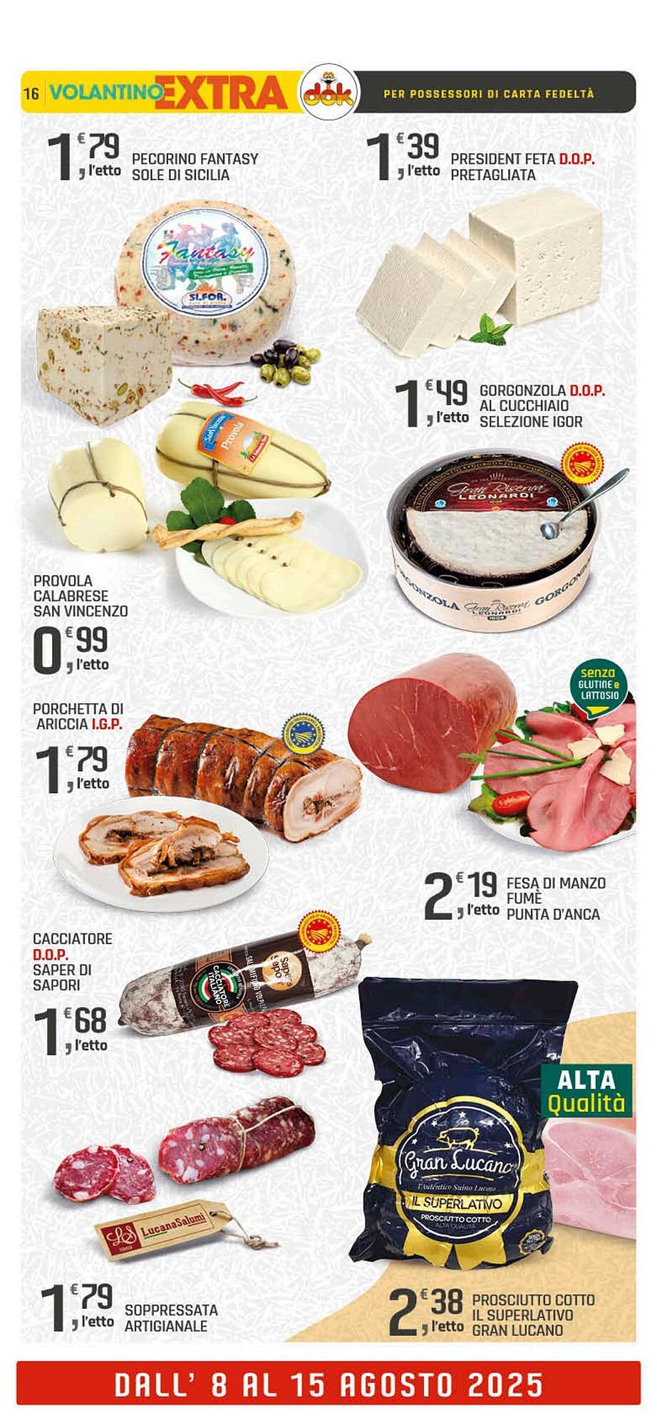 Volantino Supermercati Dok (2025-08-08 - 2025-08-15)