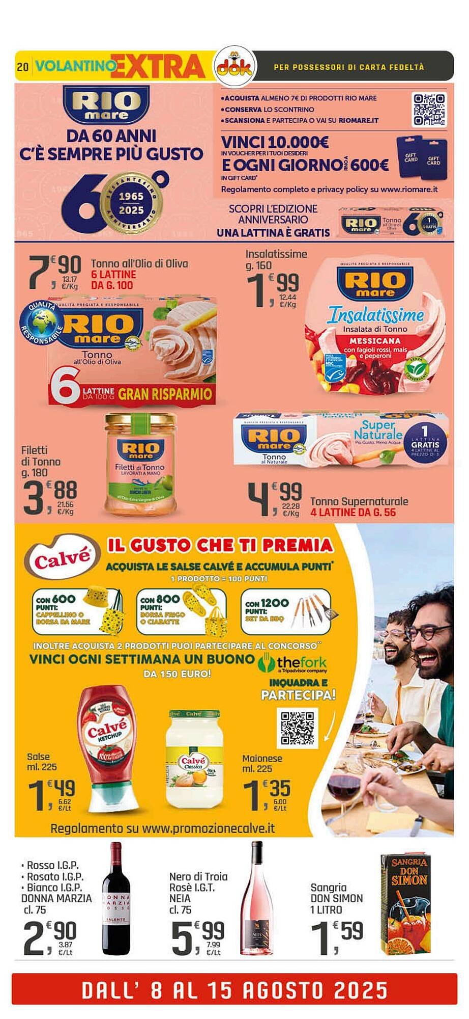 Volantino Supermercati Dok (2025-08-08 - 2025-08-15)