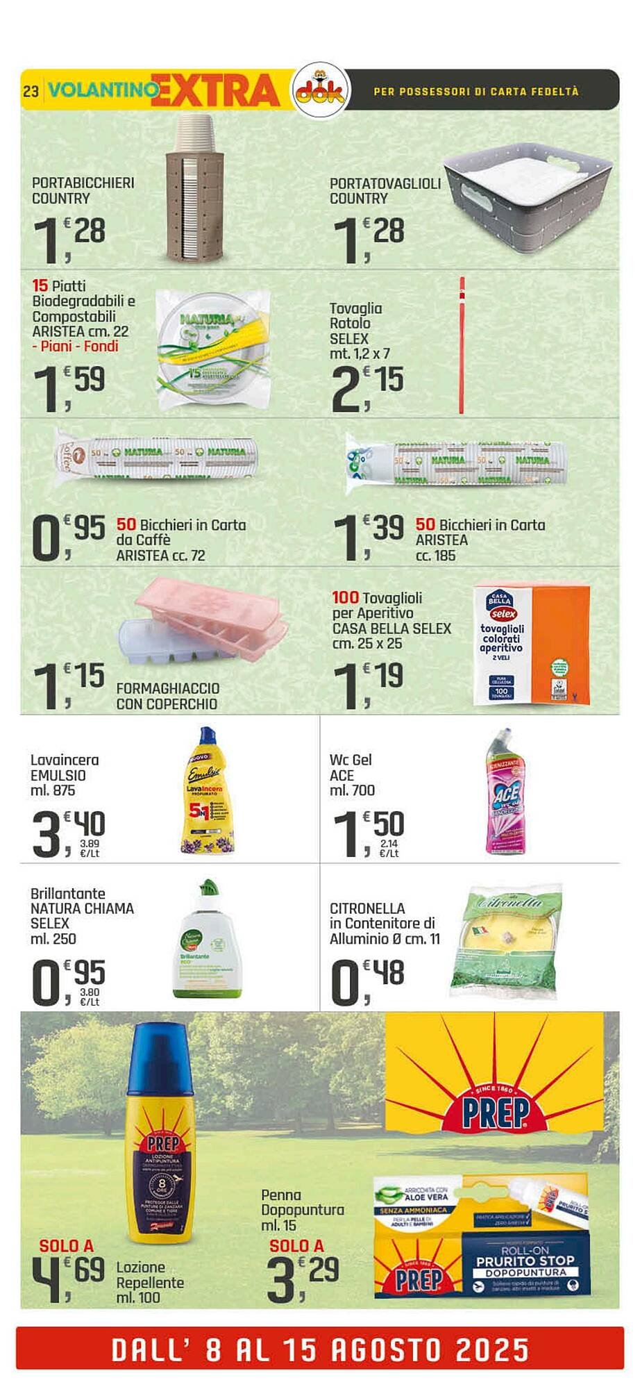Volantino Supermercati Dok (2025-08-08 - 2025-08-15)