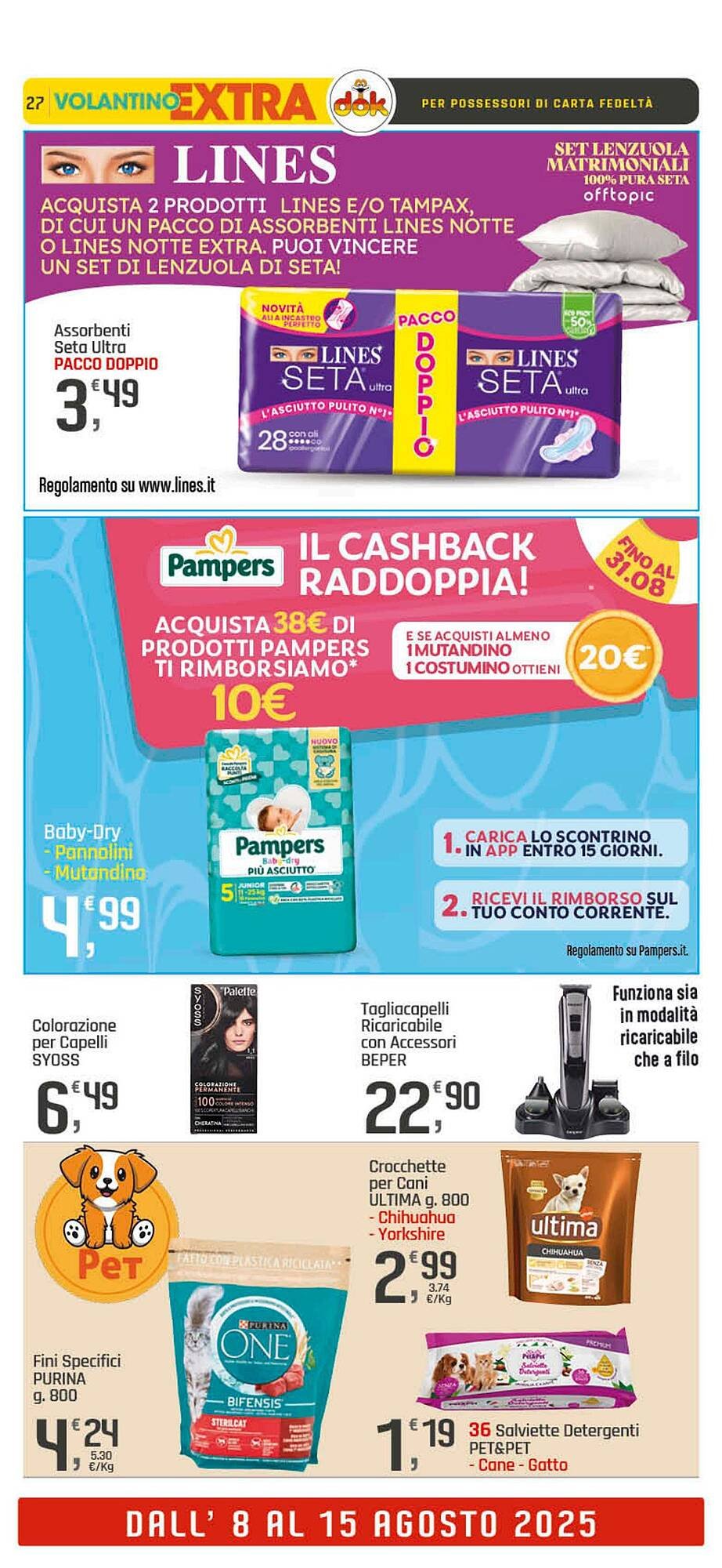 Volantino Supermercati Dok (2025-08-08 - 2025-08-15)