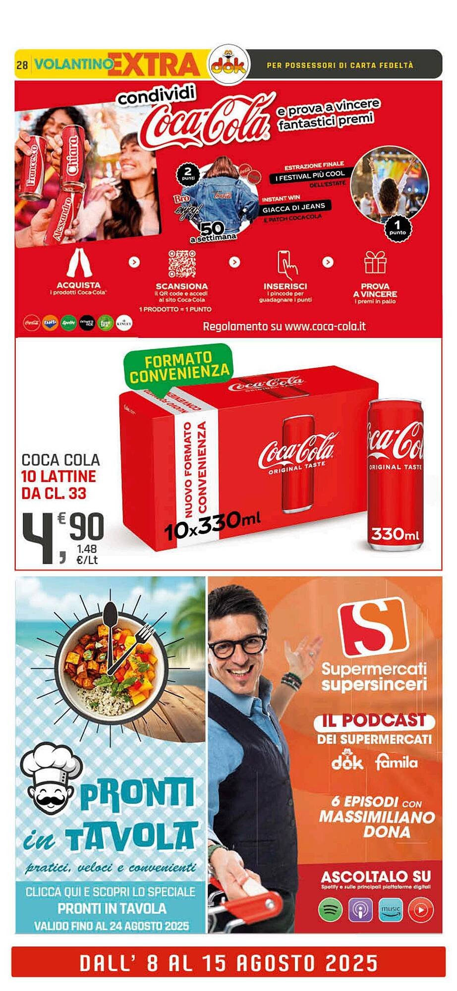 Volantino Supermercati Dok (2025-08-08 - 2025-08-15)
