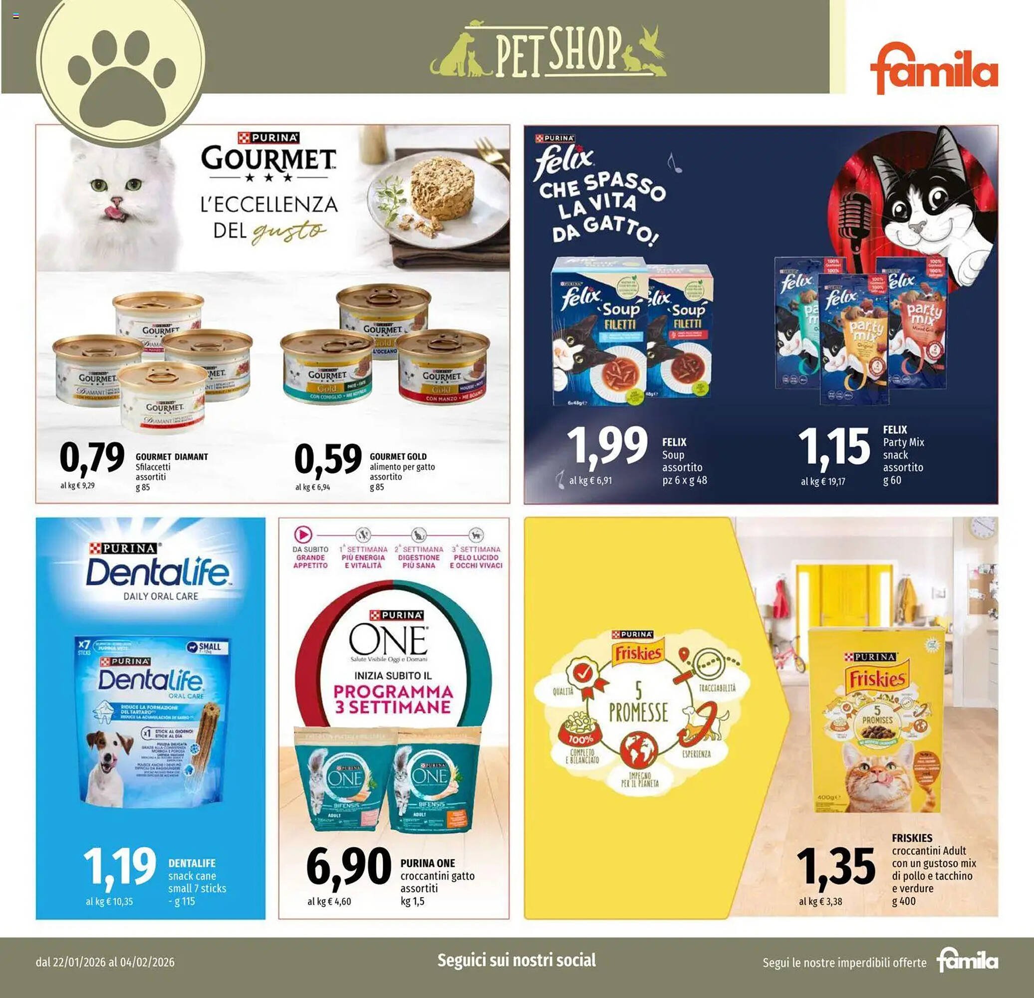 Volantino Famila (2026-01-22 - 2026-02-04)