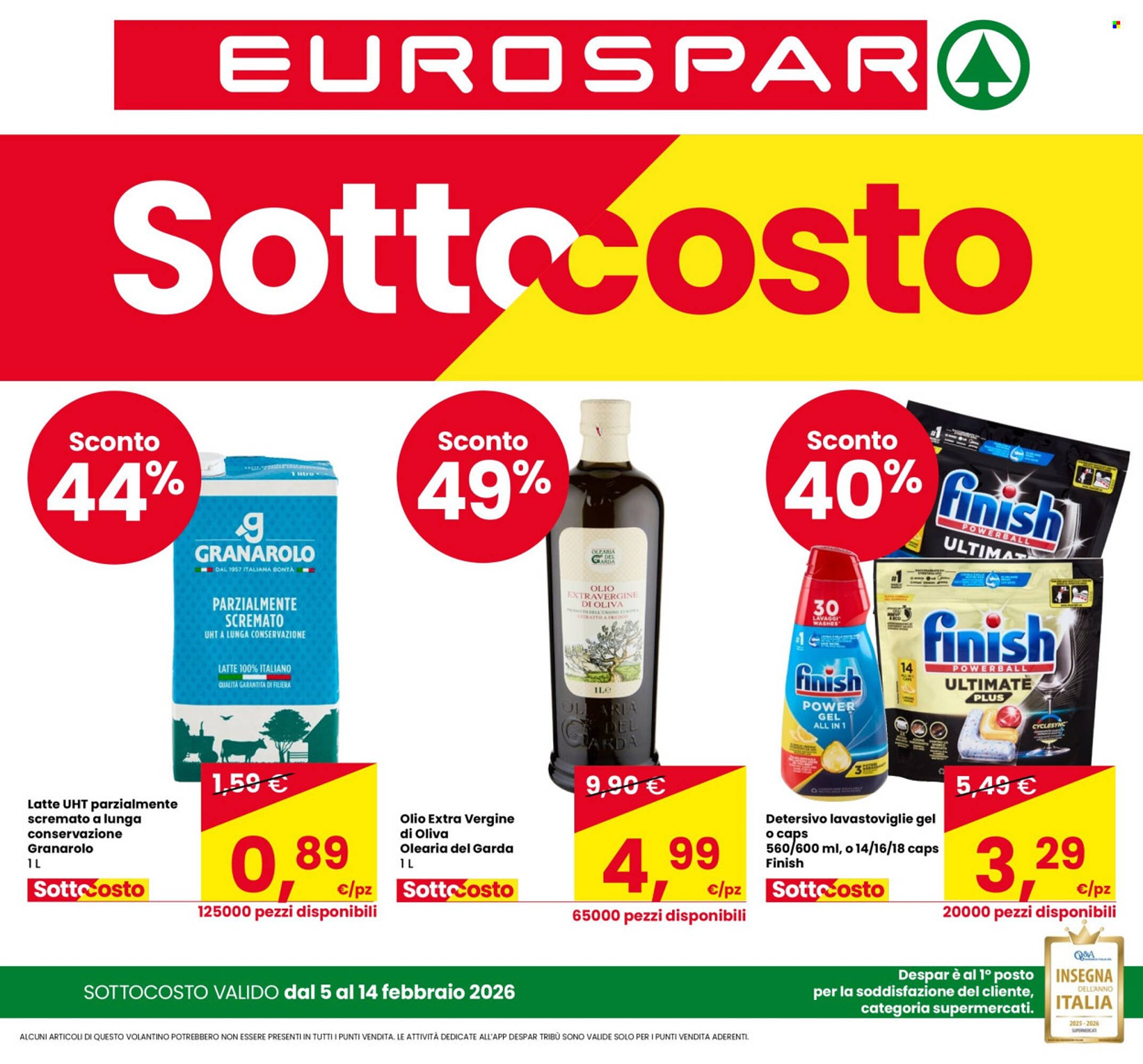 Volantino Eurospar (2026-02-05 - 2026-02-18)