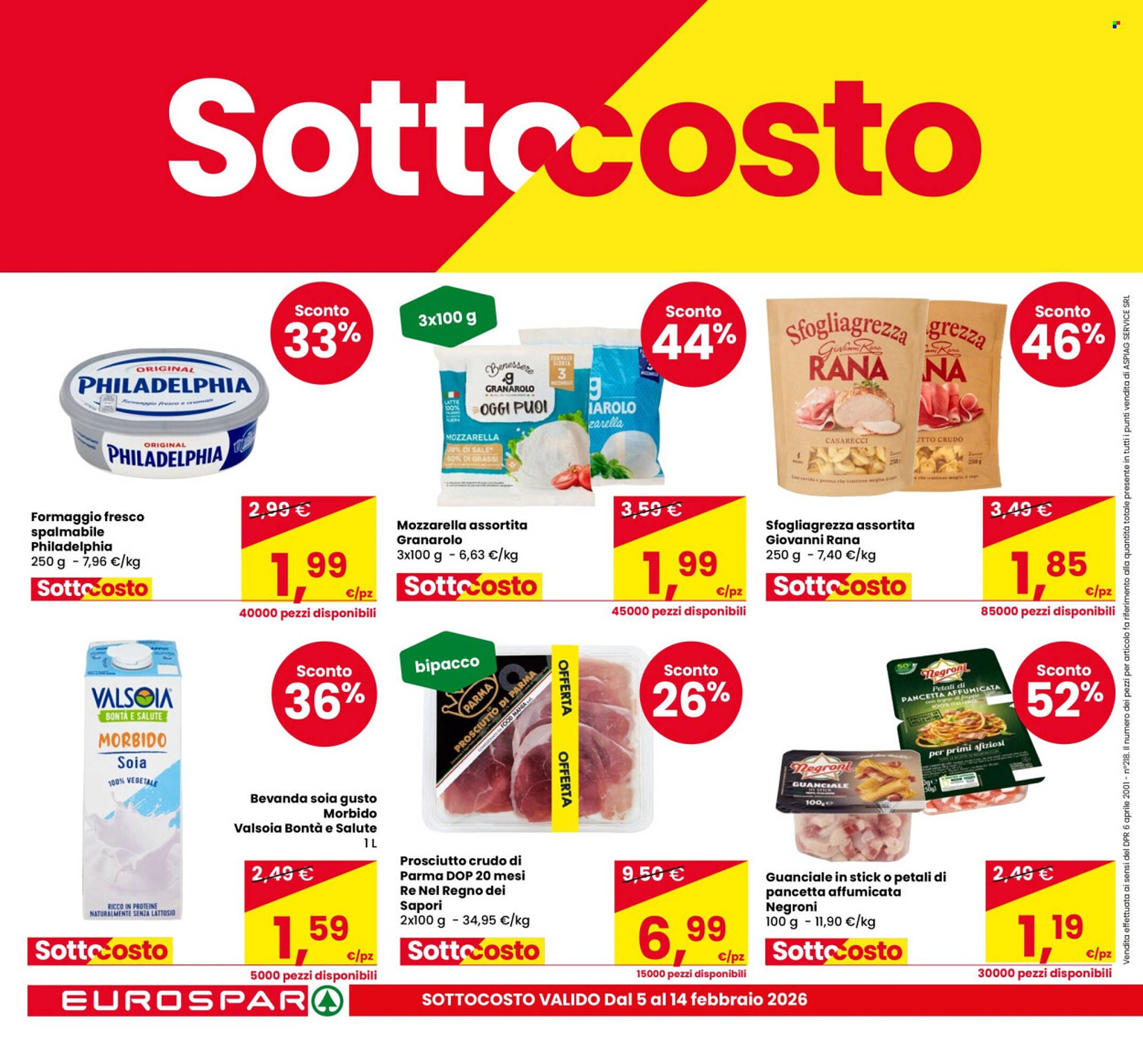 Volantino Eurospar (2026-02-05 - 2026-02-18)