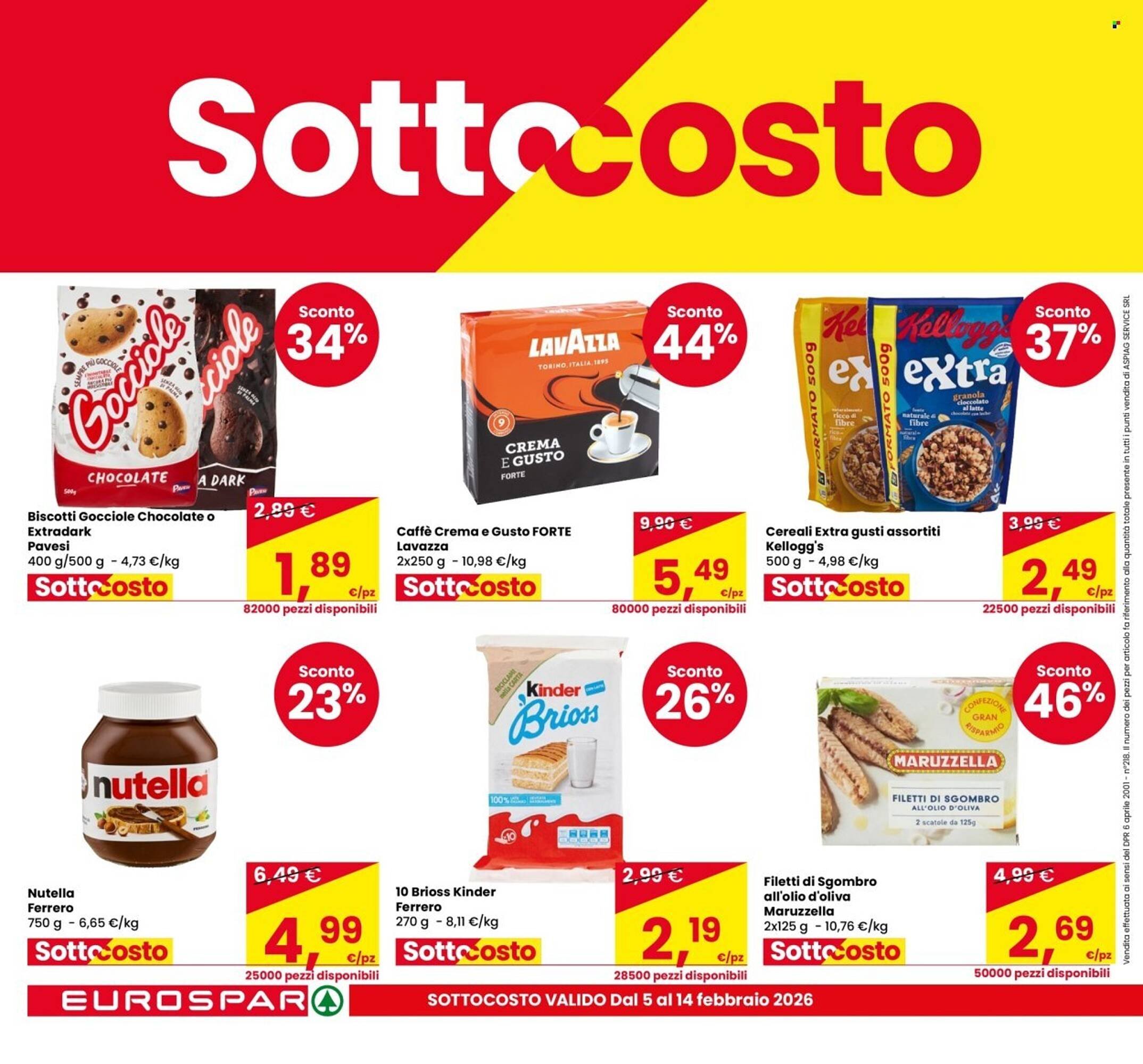 Volantino Eurospar (2026-02-05 - 2026-02-18)