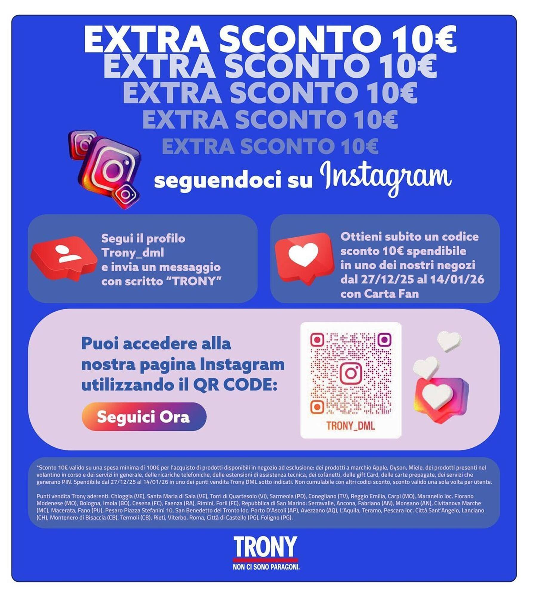 Volantino Trony (2025-12-29 - 2026-01-14)