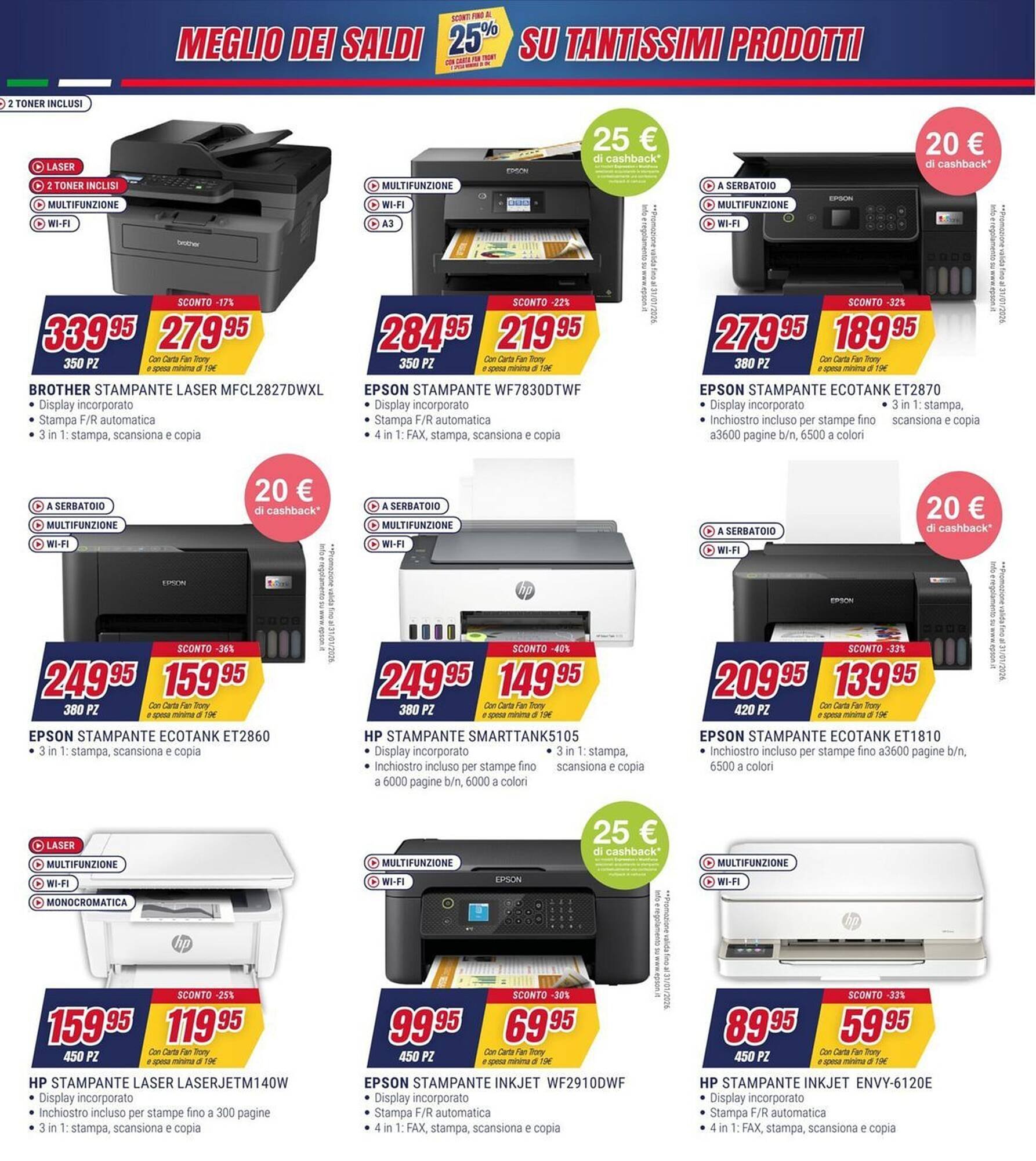 Volantino Trony (2025-12-29 - 2026-01-14)