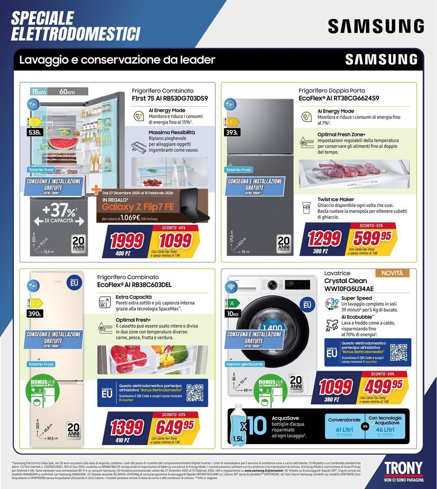 Volantino Trony (2025-12-29 - 2026-01-14)