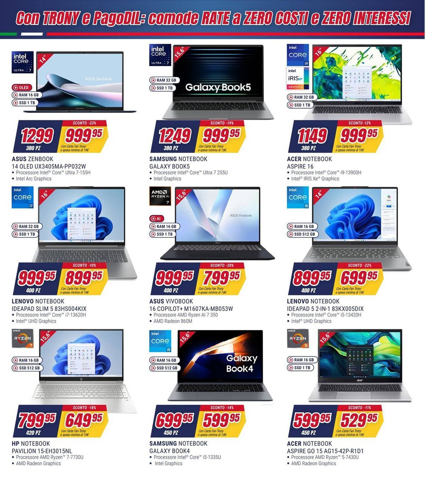 Volantino Trony (2025-12-29 - 2026-01-14)