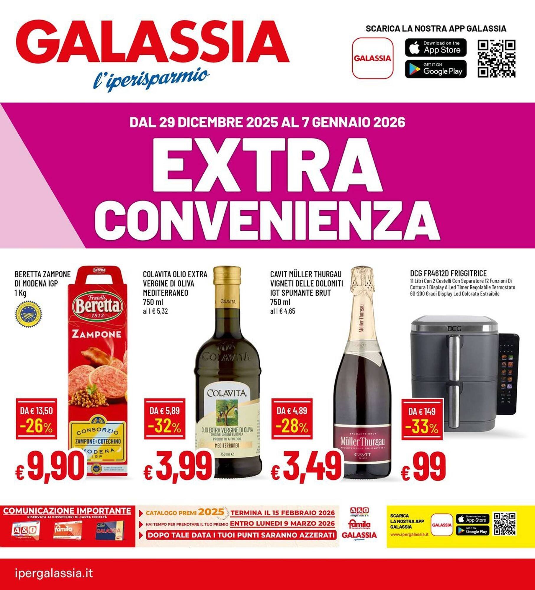 Volantino Galassia (2025-12-29 - 2026-01-07)