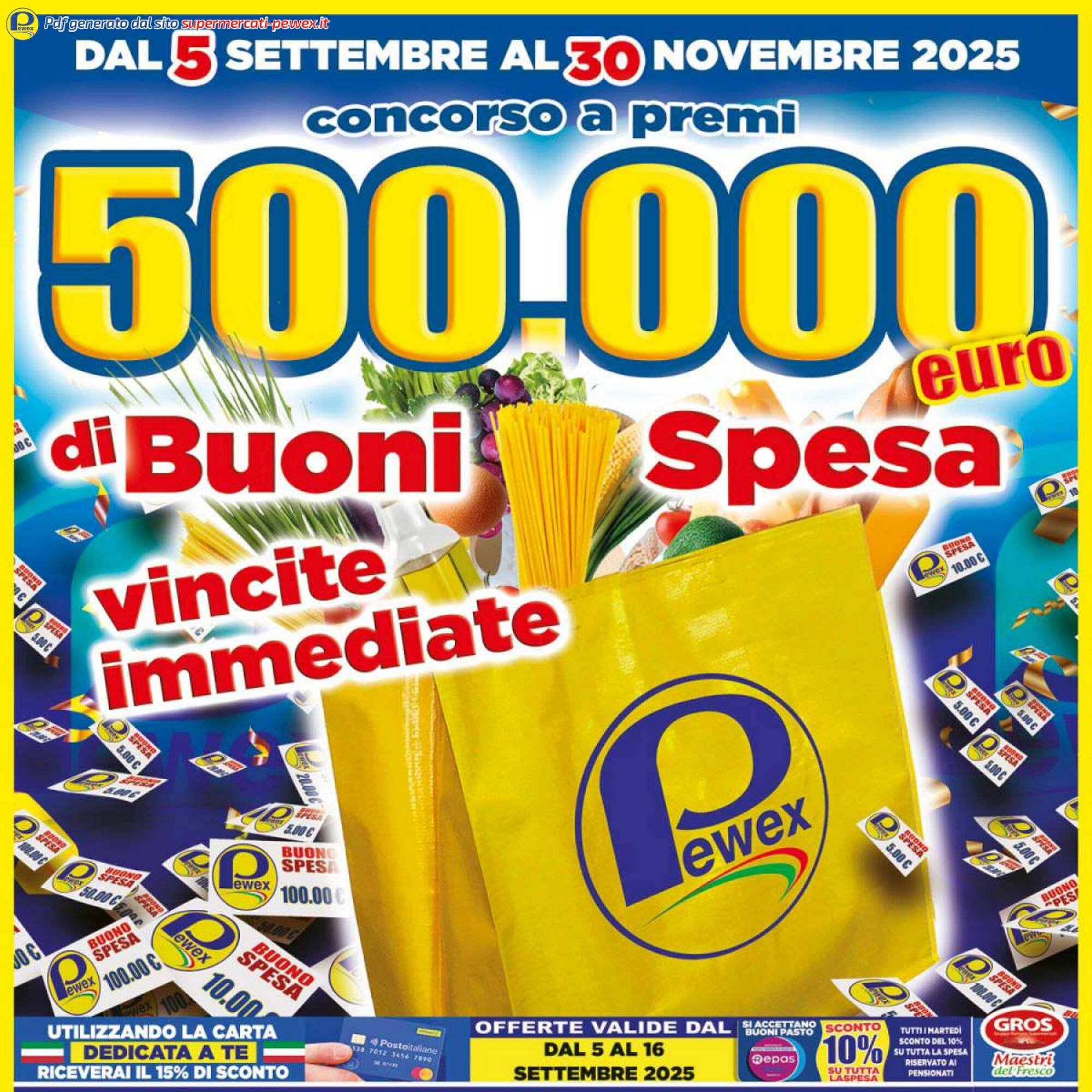 Volantino Pewex (2025-09-05 - 2025-09-16)
