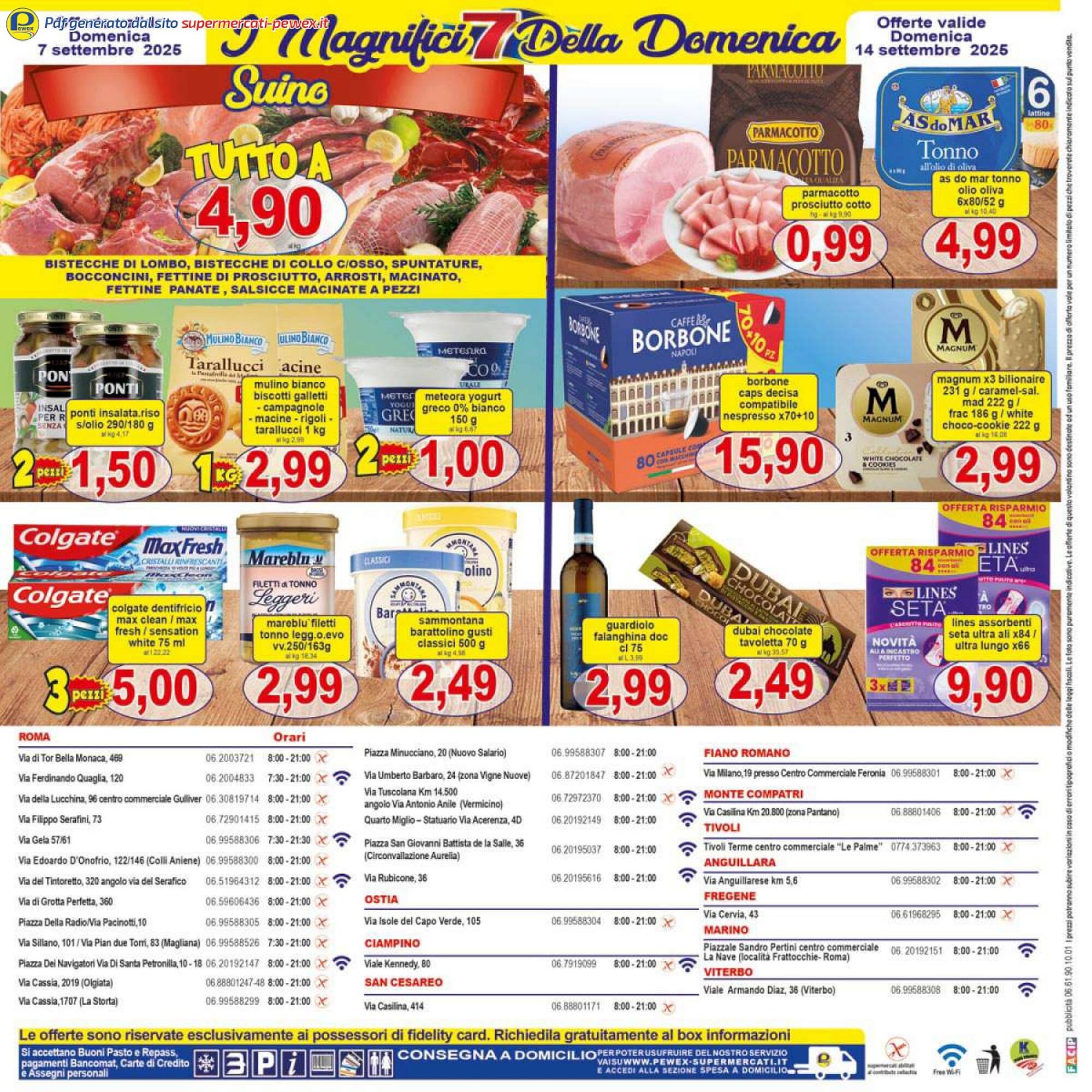Volantino Pewex (2025-09-05 - 2025-09-16)