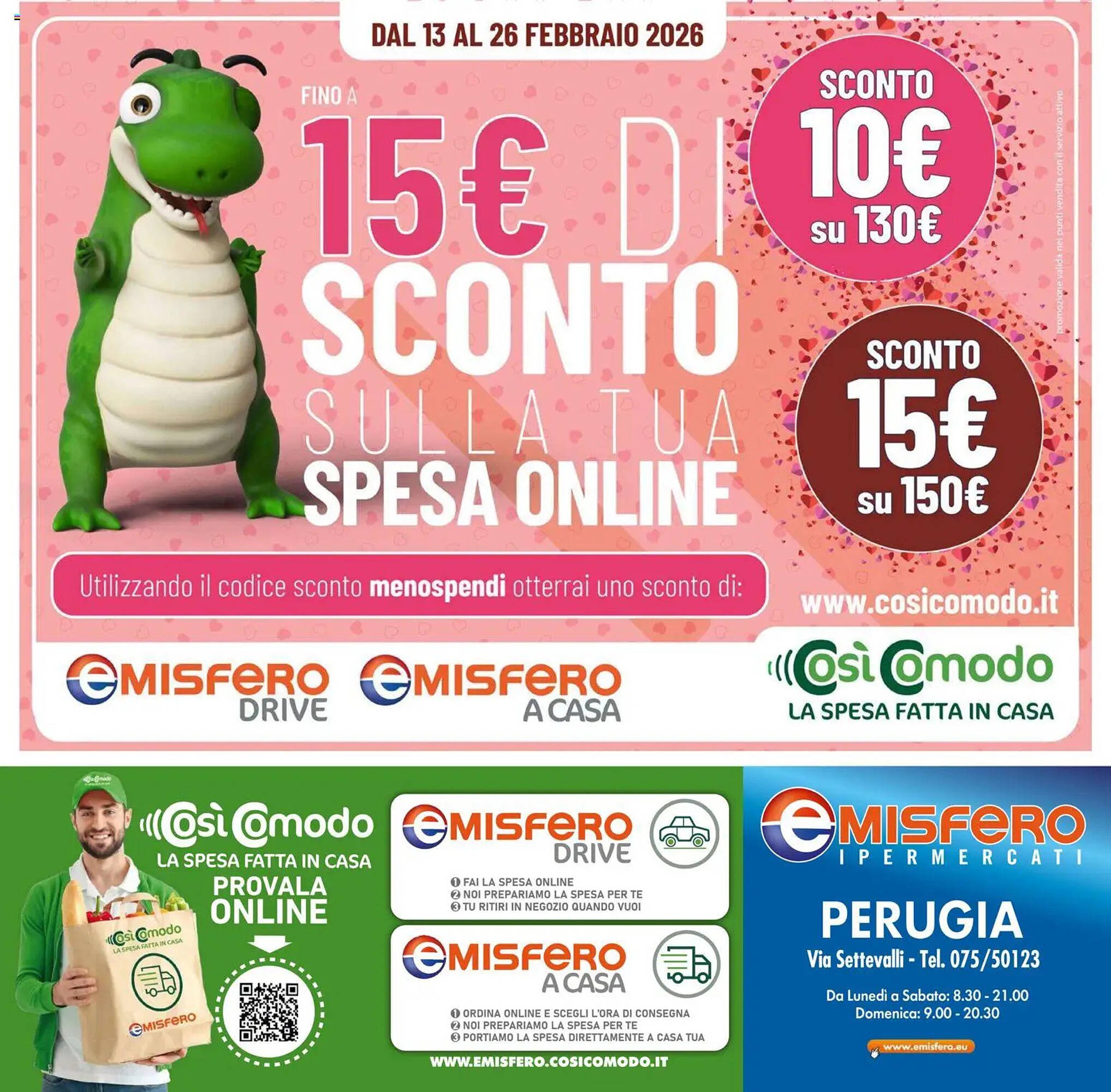 Volantino Emisfero (2026-02-12 - 2026-02-25)