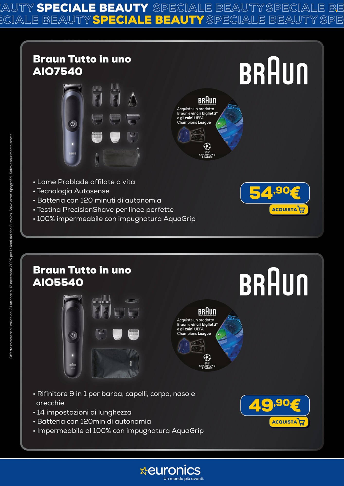 Volantino Euronics (2025-10-31 - 2025-11-12)