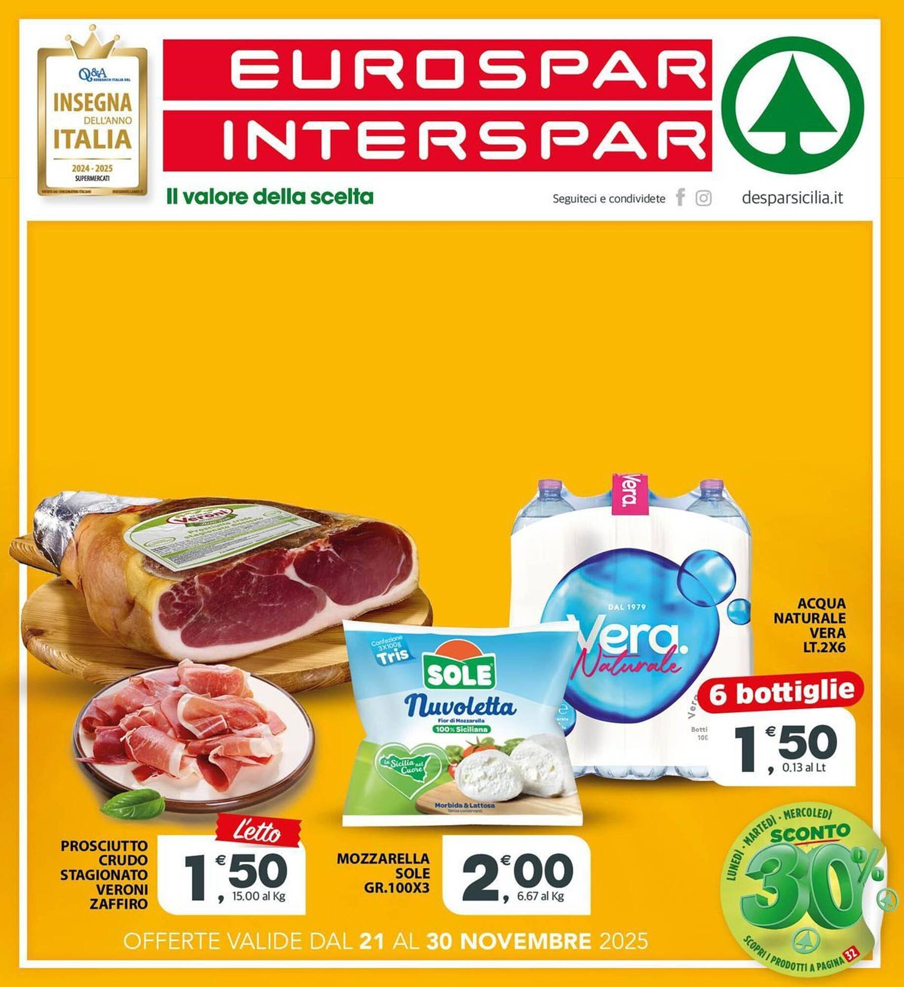 Volantino Eurospar (2025-11-21 - 2025-11-30)