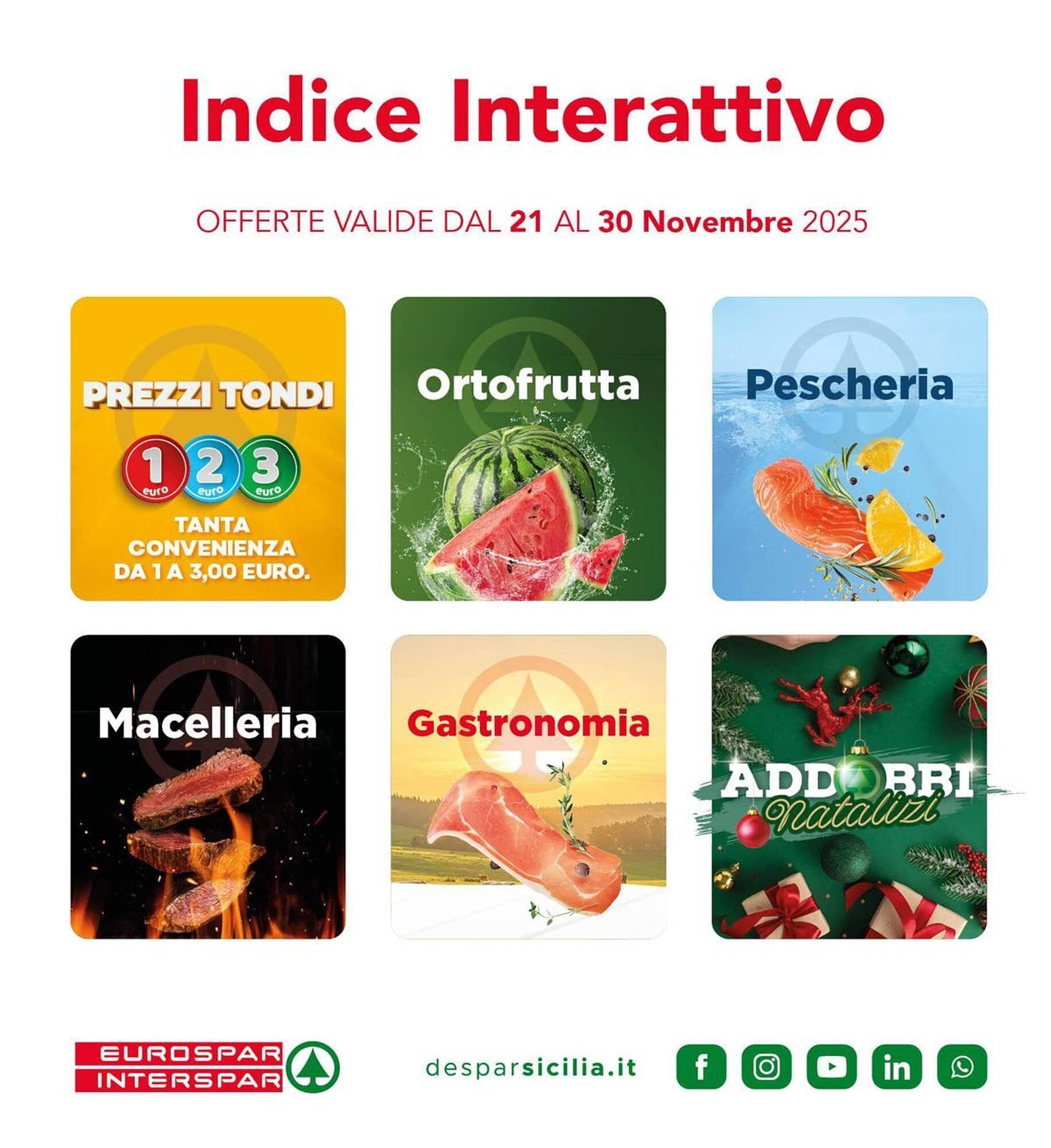 Volantino Eurospar (2025-11-21 - 2025-11-30)