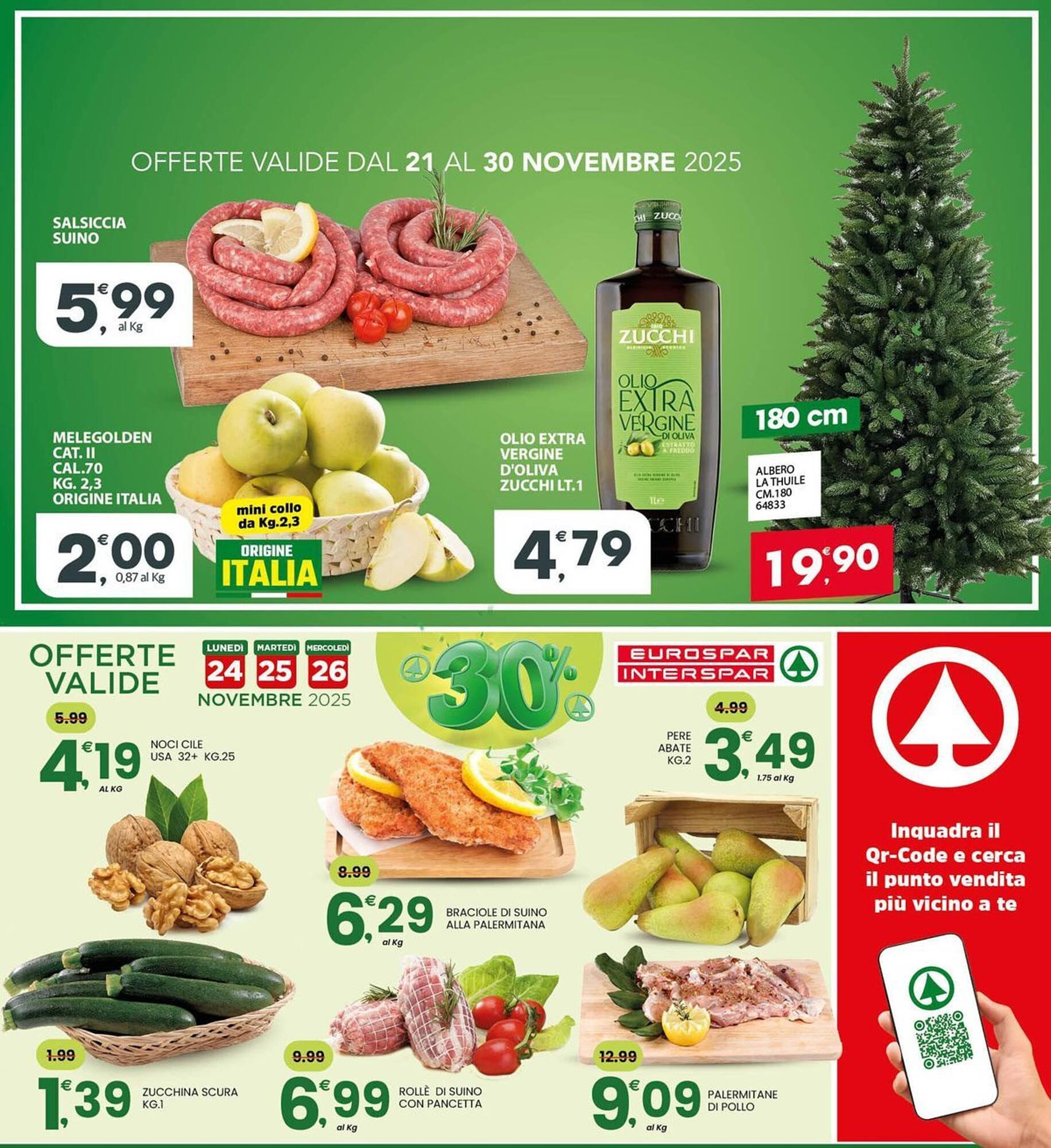 Volantino Eurospar (2025-11-21 - 2025-11-30)