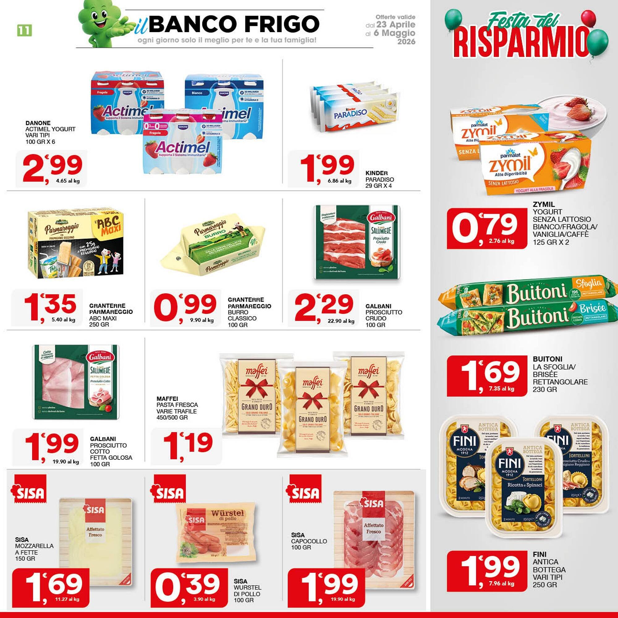 Volantino Sisa (2026-05-01 - 2026-05-06)
