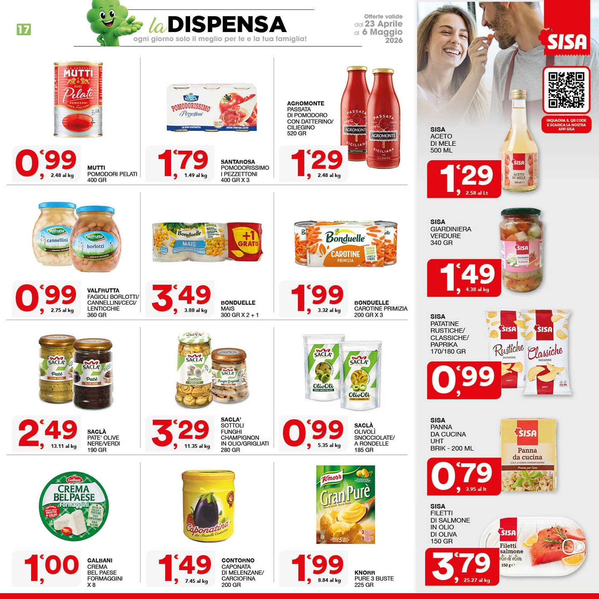 Volantino Sisa (2026-05-01 - 2026-05-06)