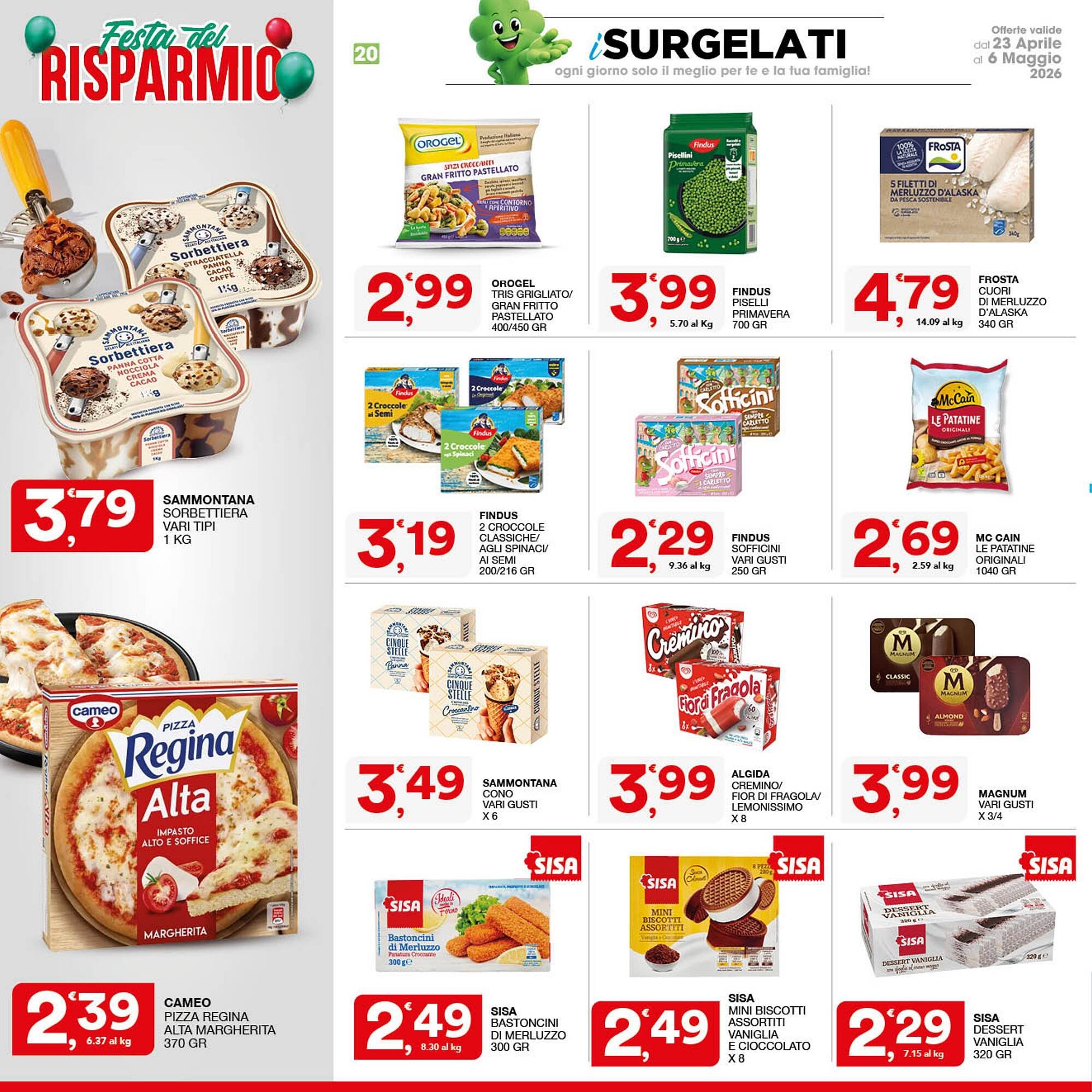 Volantino Sisa (2026-05-01 - 2026-05-06)