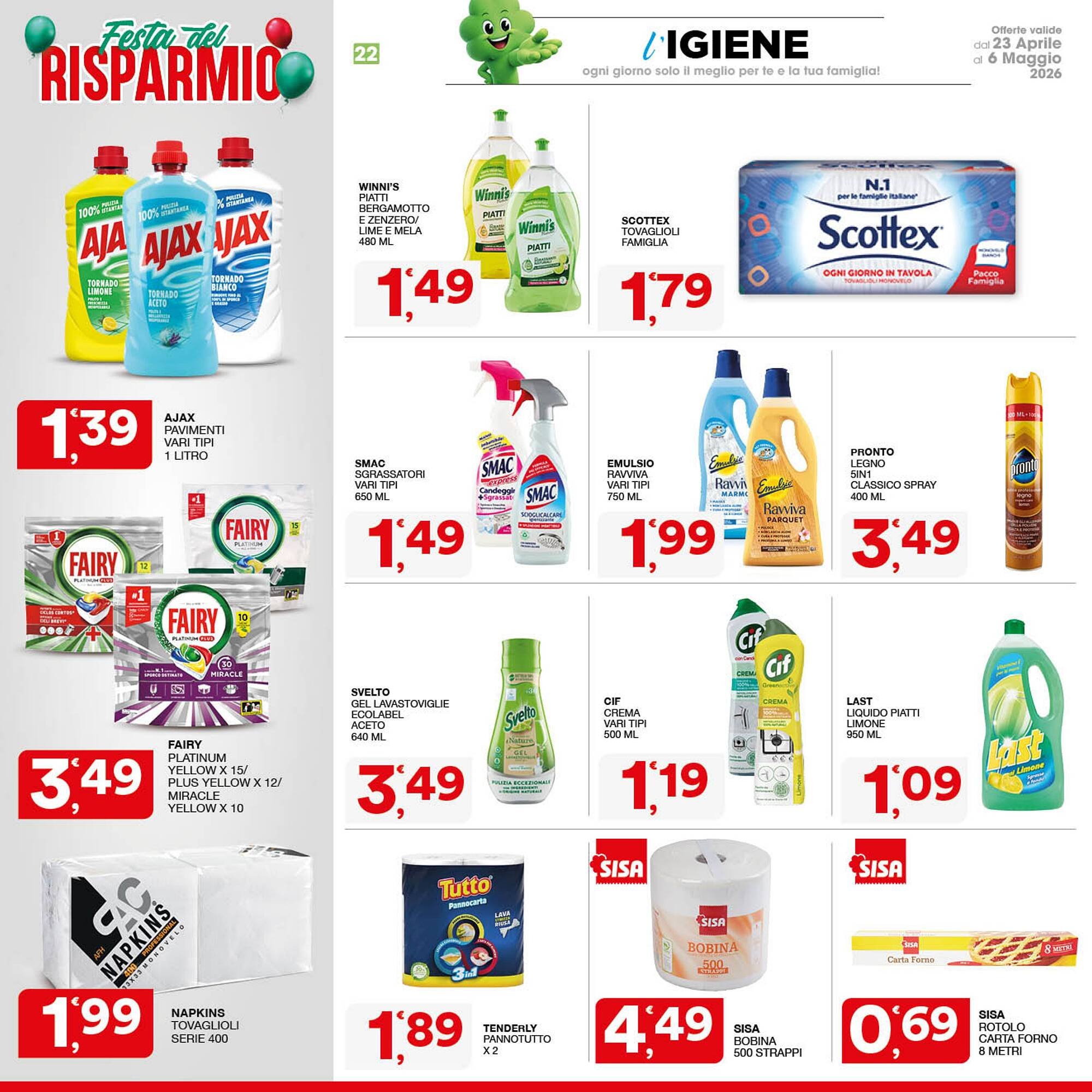 Volantino Sisa (2026-05-01 - 2026-05-06)