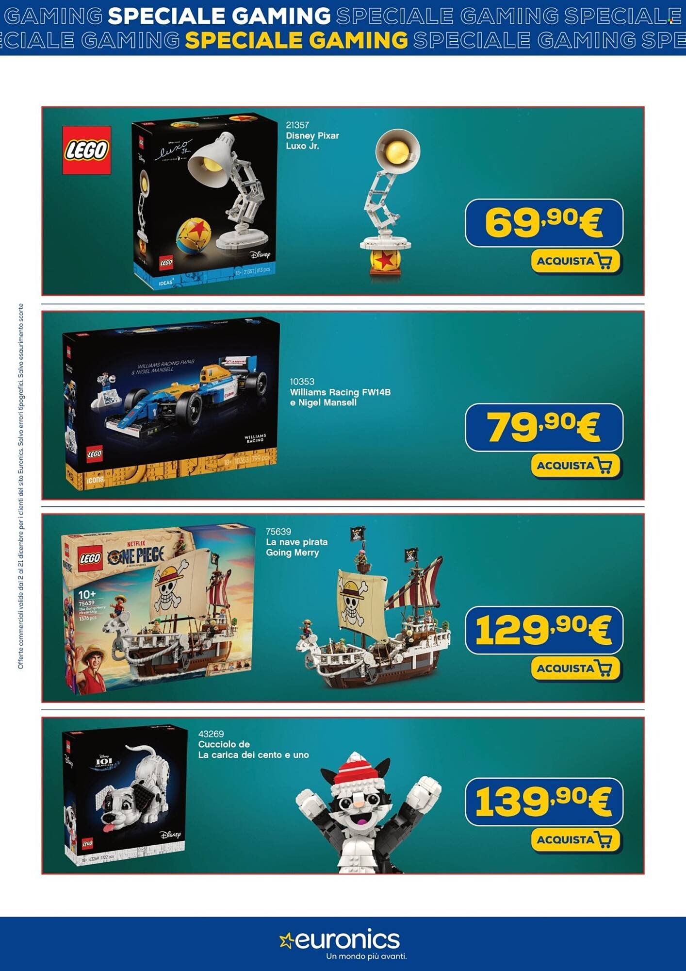 Volantino Euronics (2025-12-02 - 2025-12-21)