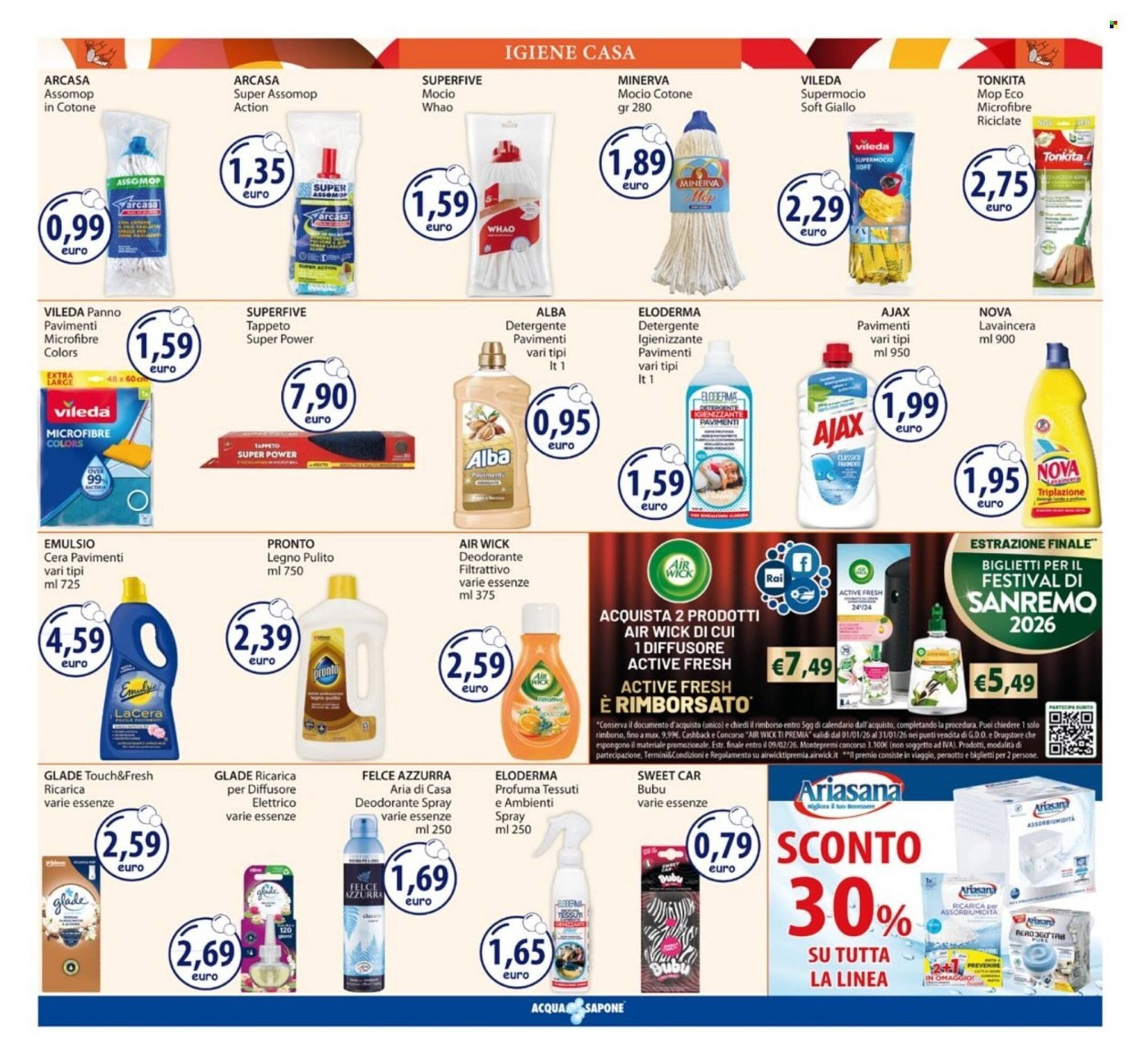 Volantino Acqua &amp; Sapone (2026-01-12 - 2026-01-25)