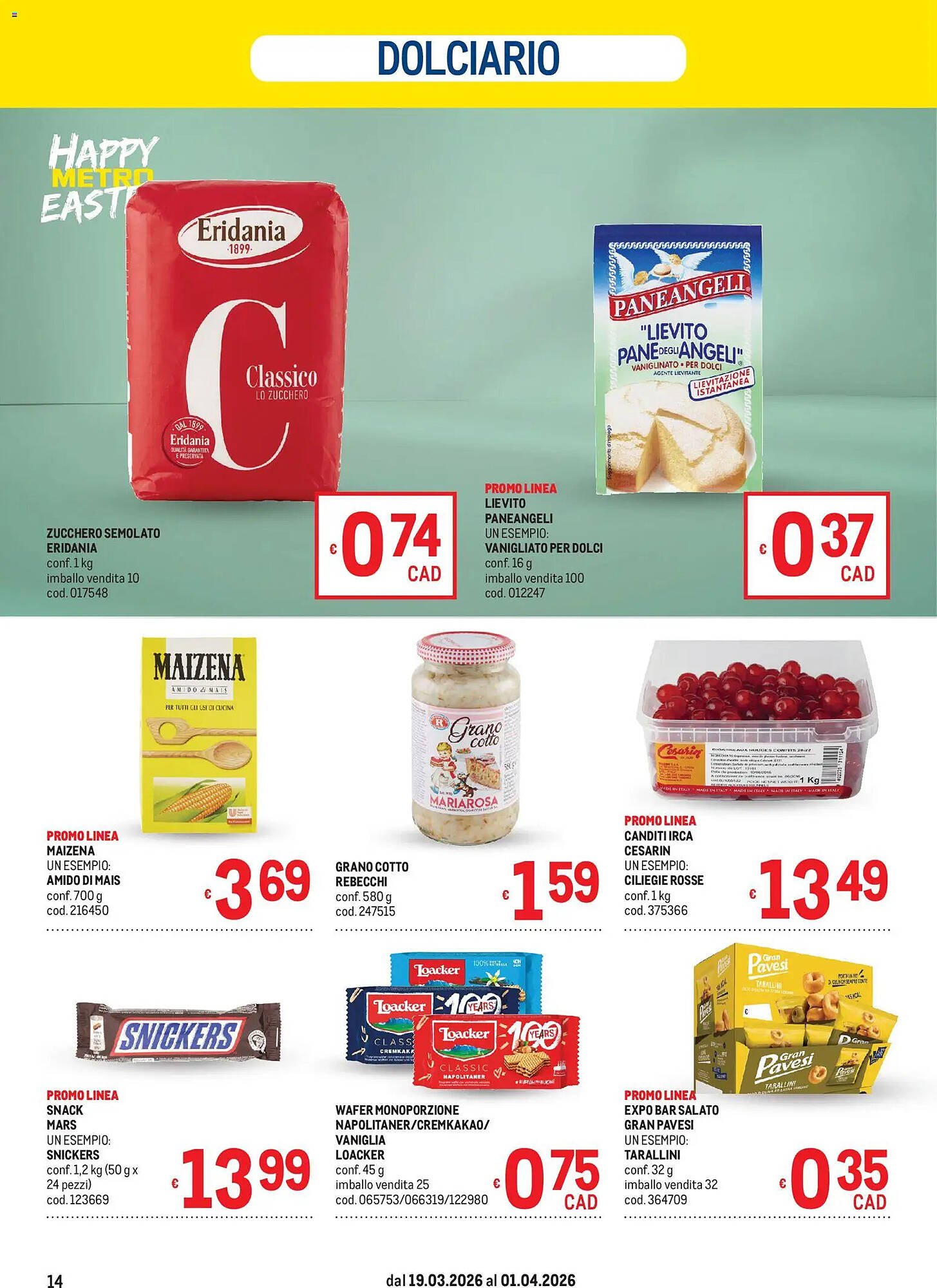 Volantino Metro (2026-03-19 - 2026-04-01)