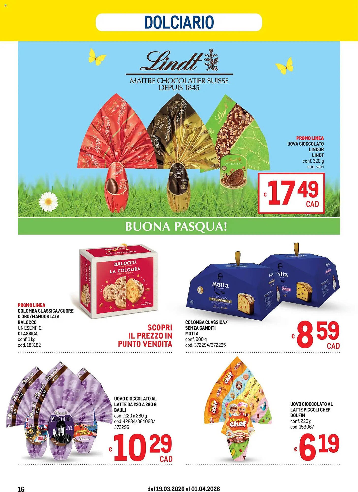 Volantino Metro (2026-03-19 - 2026-04-01)