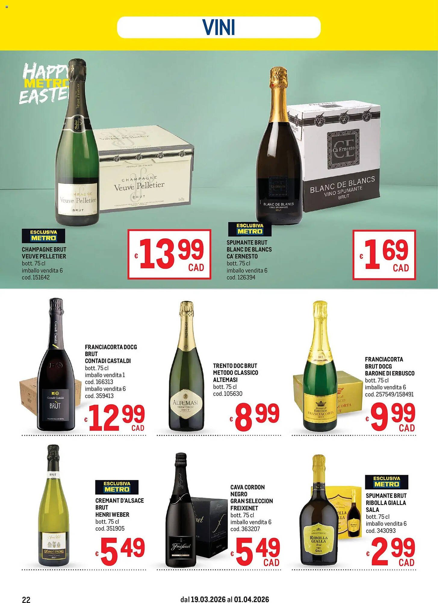 Volantino Metro (2026-03-19 - 2026-04-01)
