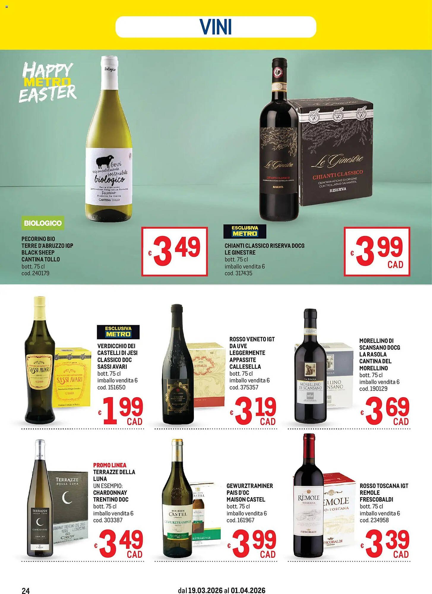 Volantino Metro (2026-03-19 - 2026-04-01)