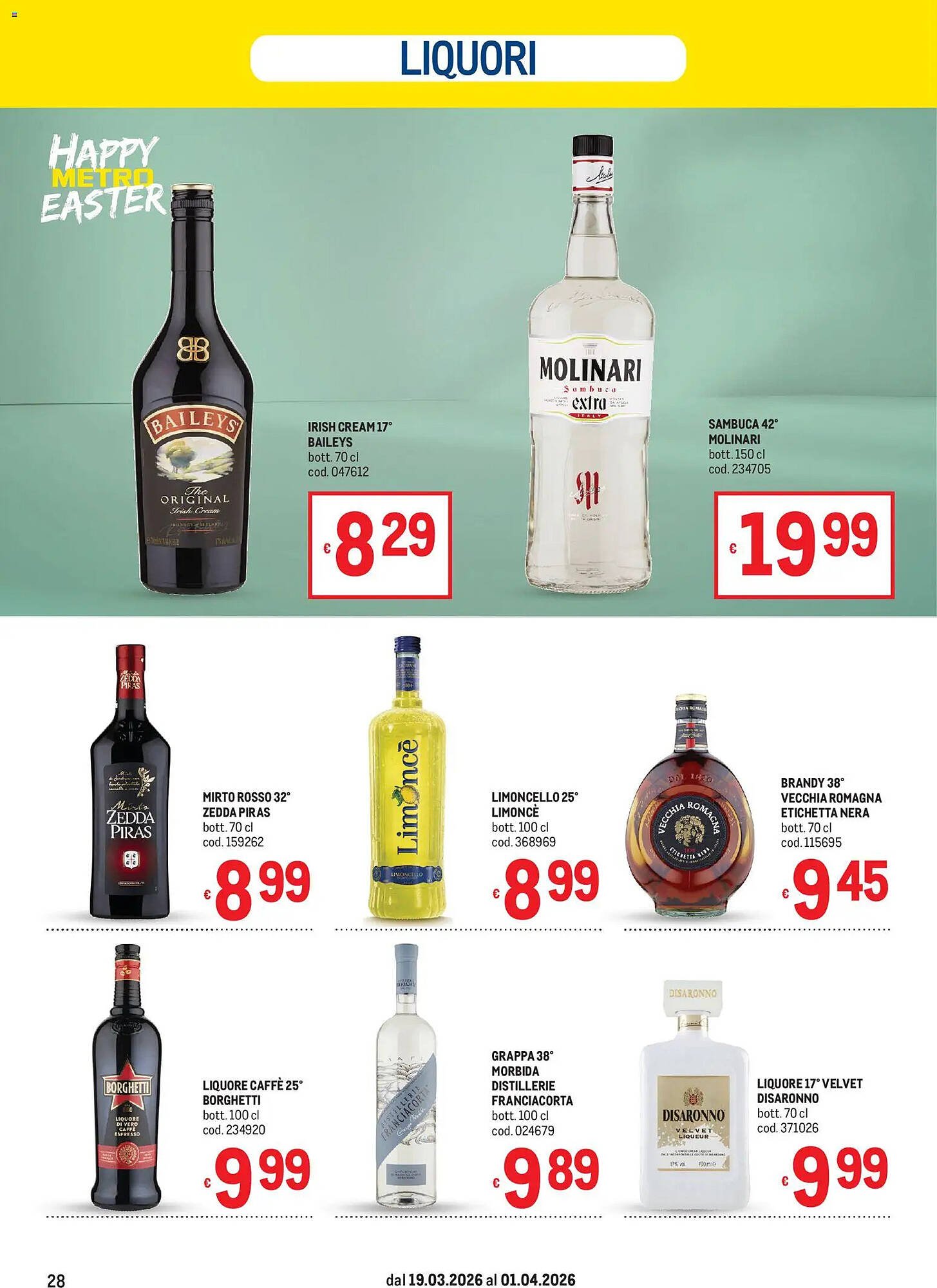Volantino Metro (2026-03-19 - 2026-04-01)