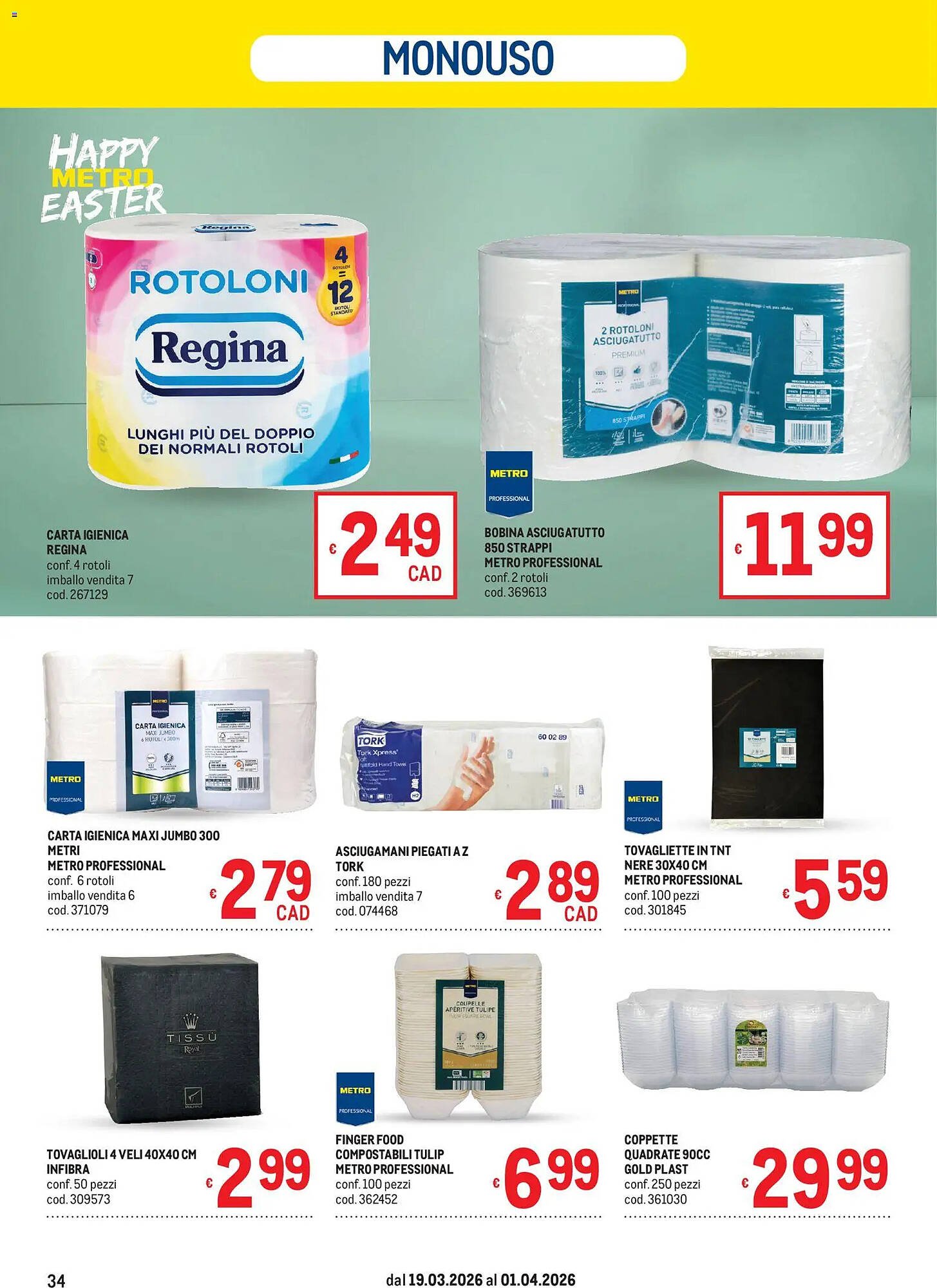 Volantino Metro (2026-03-19 - 2026-04-01)