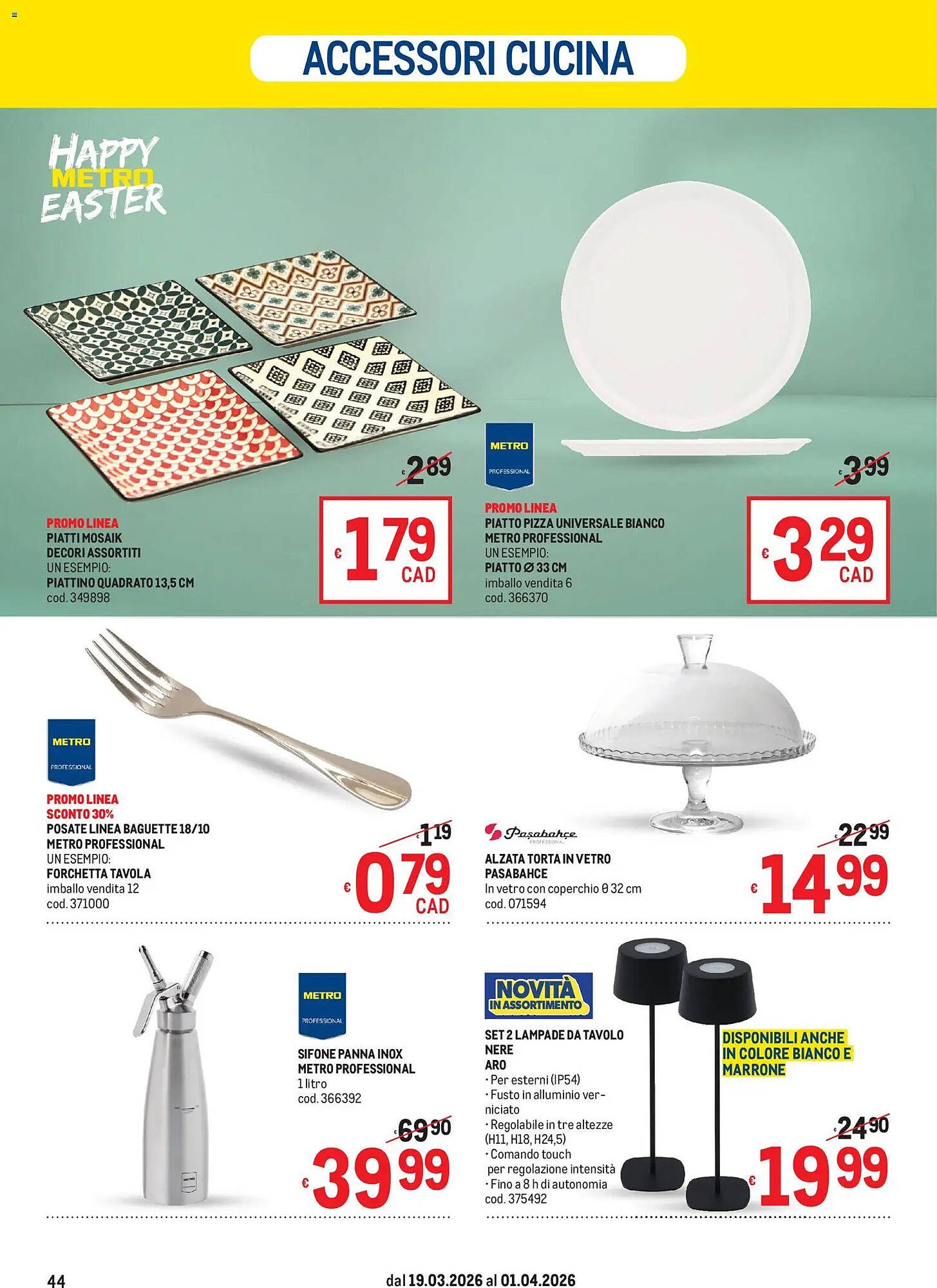 Volantino Metro (2026-03-19 - 2026-04-01)