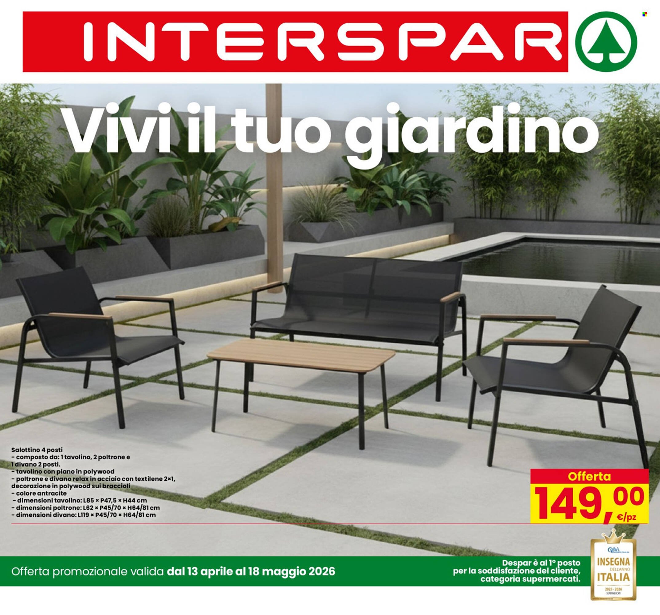 Volantino Interspar (2026-04-13 - 2026-05-18)