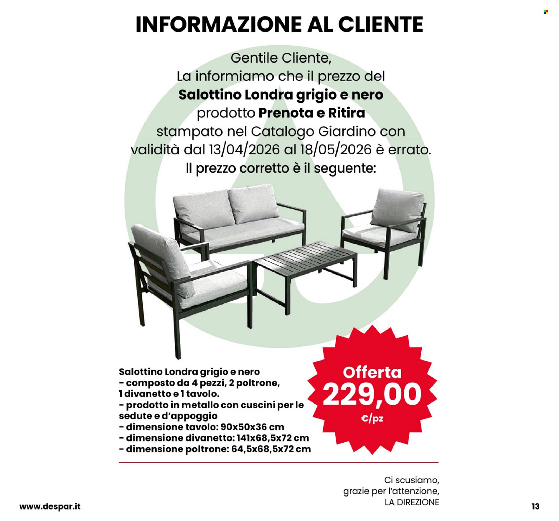 Volantino Interspar (2026-04-13 - 2026-05-18)