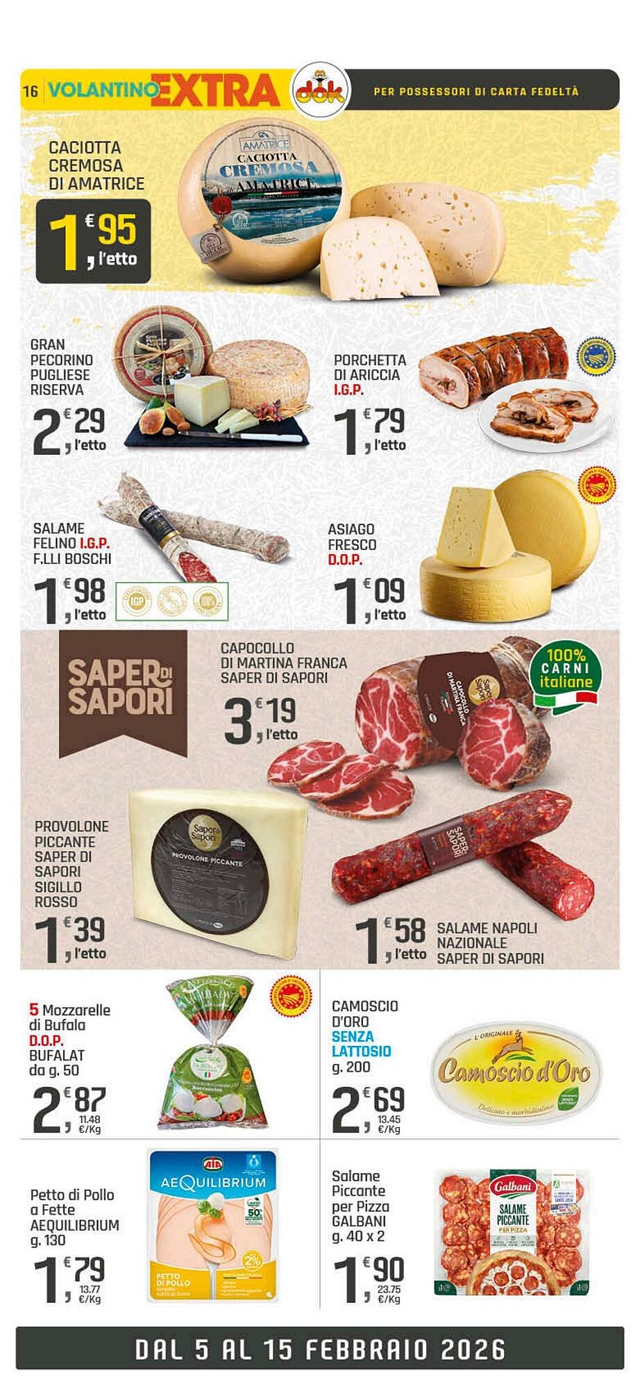 Volantino Supermercati Dok (2026-02-05 - 2026-02-15)