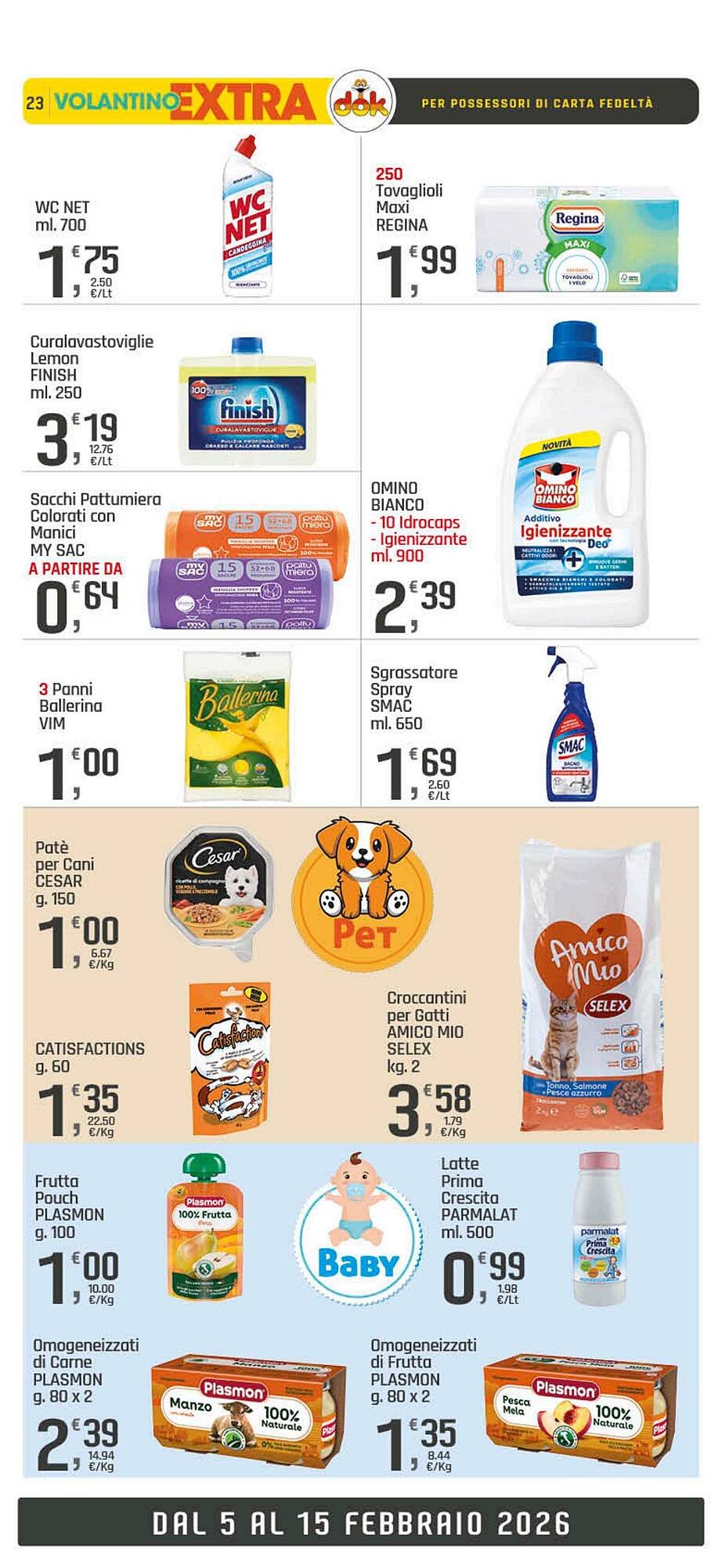 Volantino Supermercati Dok (2026-02-05 - 2026-02-15)