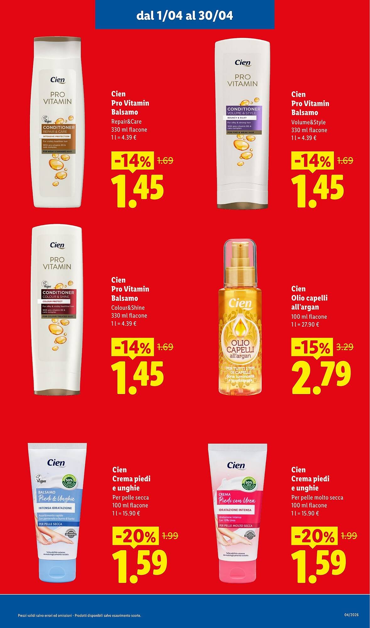 Volantino Lidl (2026-04-01 - 2026-04-30)