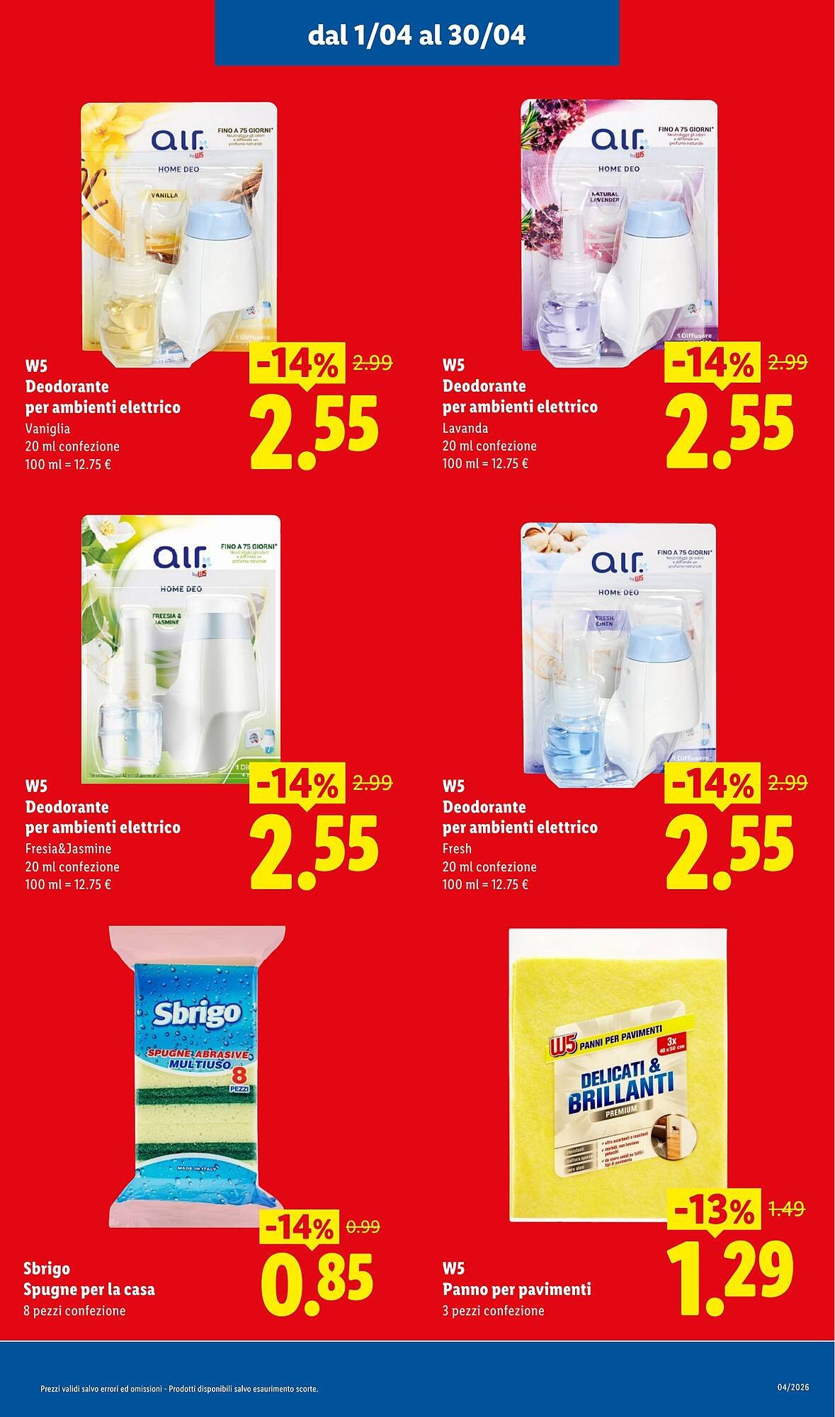 Volantino Lidl (2026-04-01 - 2026-04-30)