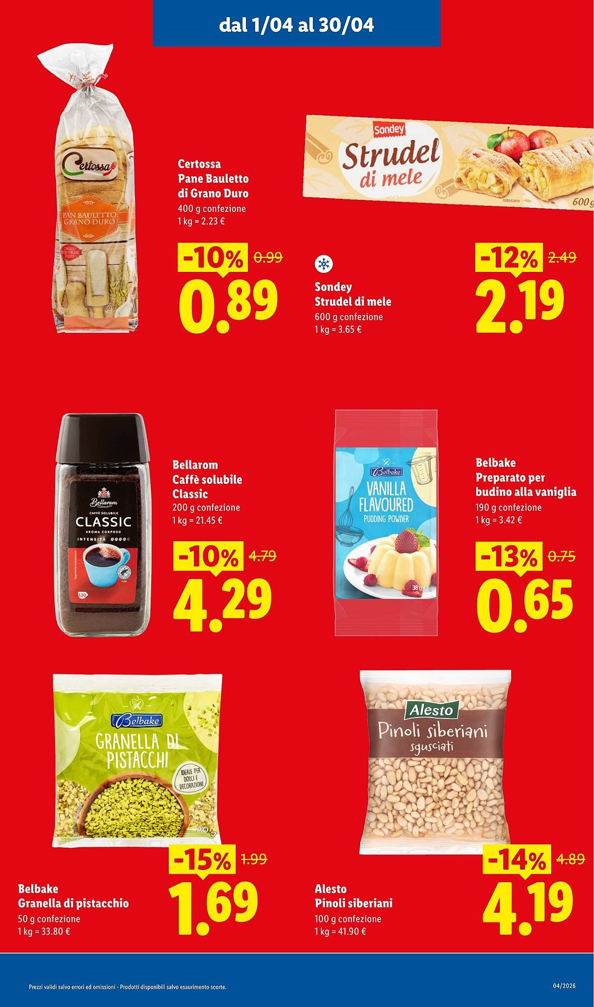 Volantino Lidl (2026-04-01 - 2026-04-30)