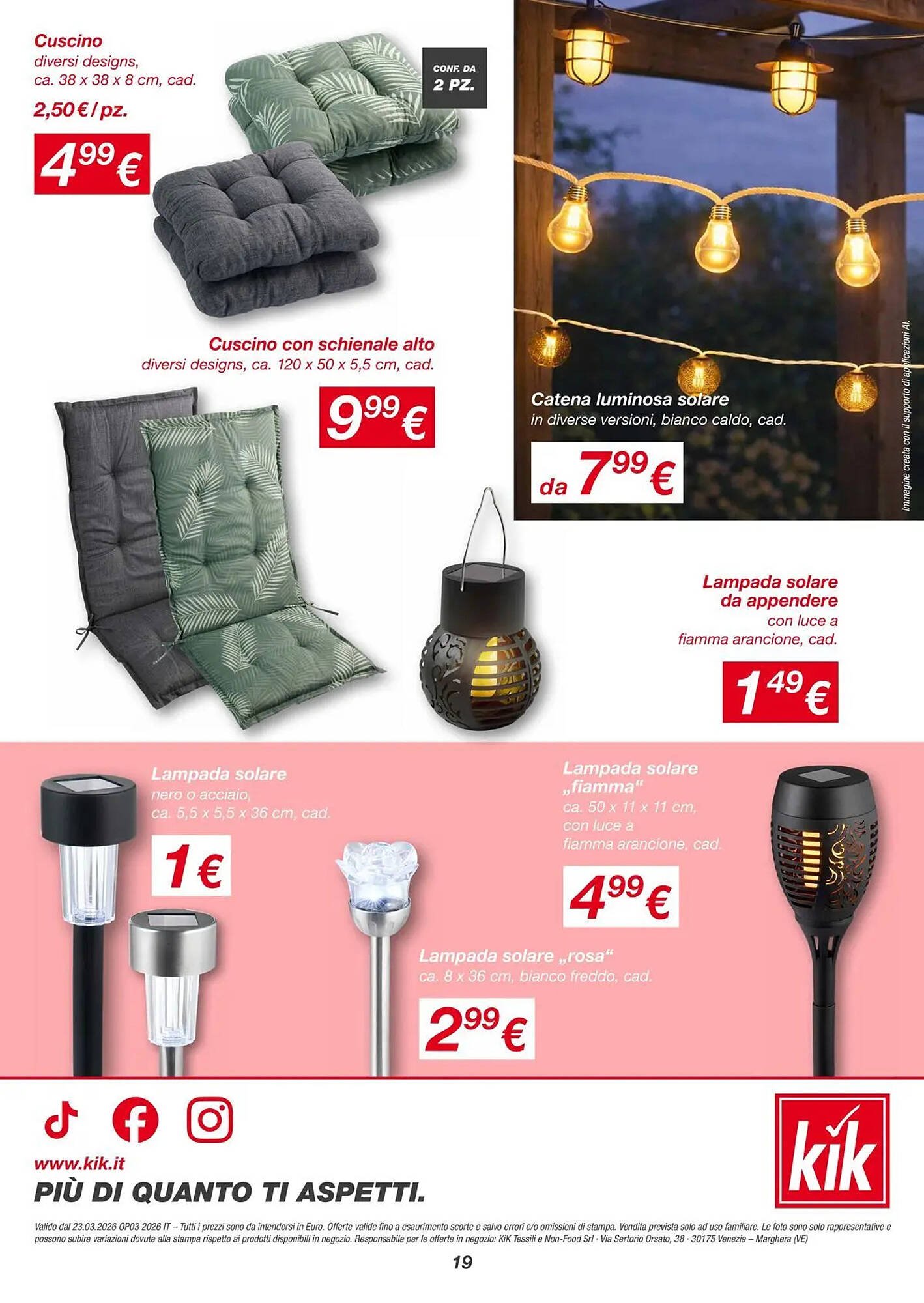 Volantino KiK (2026-03-20 - 2026-03-29)
