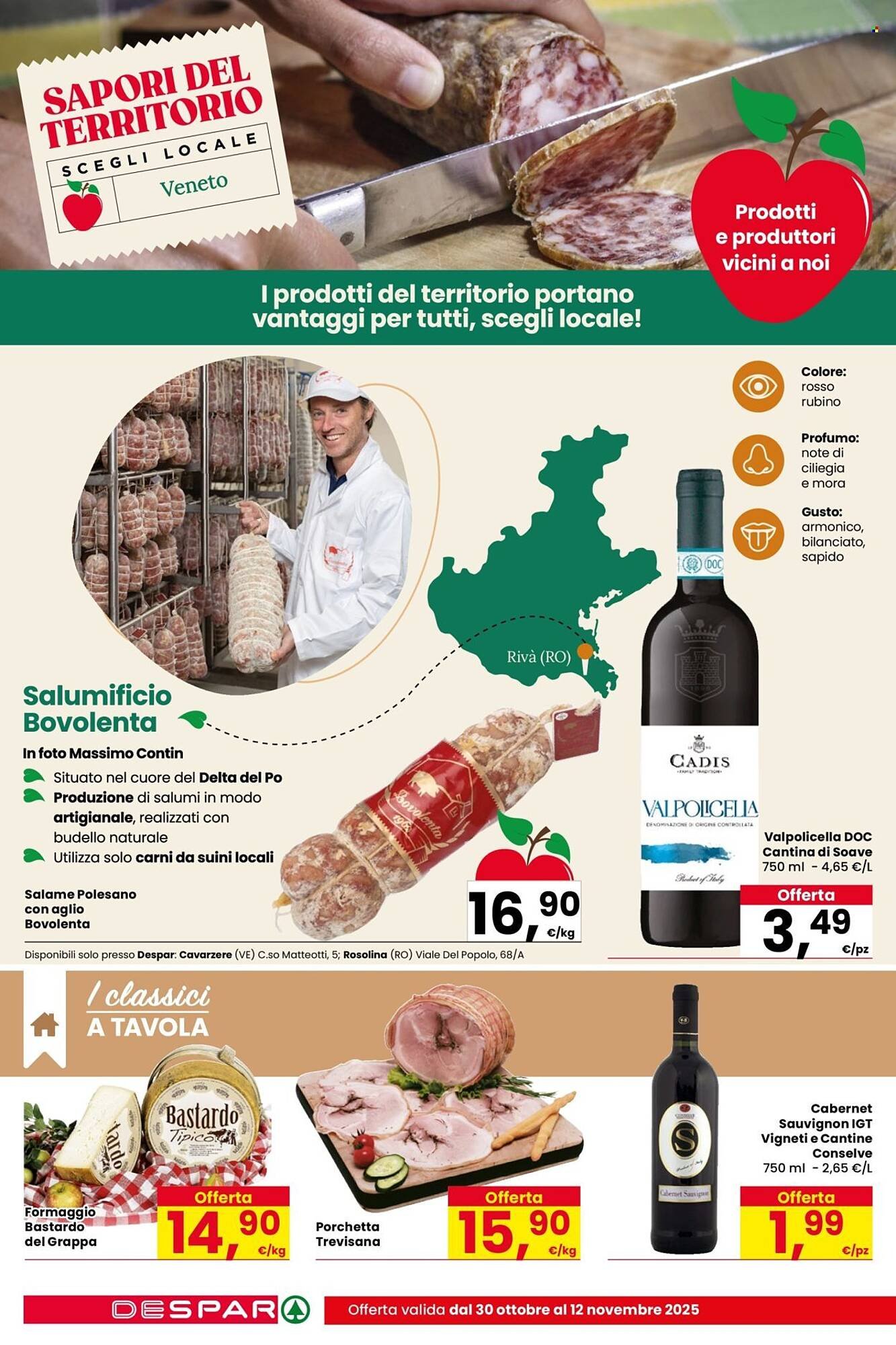 Volantino Despar (2025-10-30 - 2025-11-12)