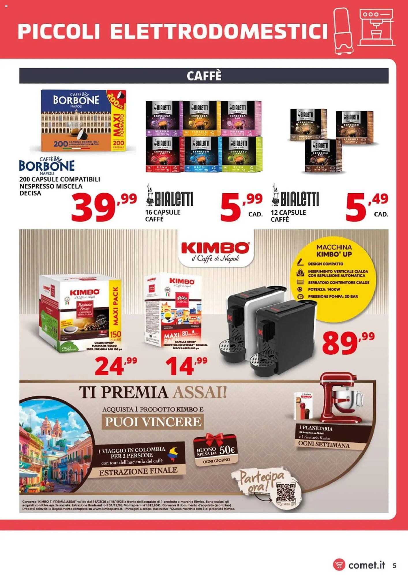 Volantino Comet (2026-04-10 - 2026-04-22)