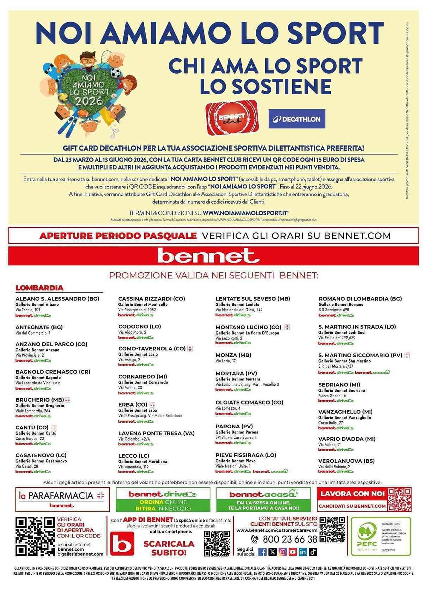Volantino Bennet (2026-03-23 - 2026-04-06)