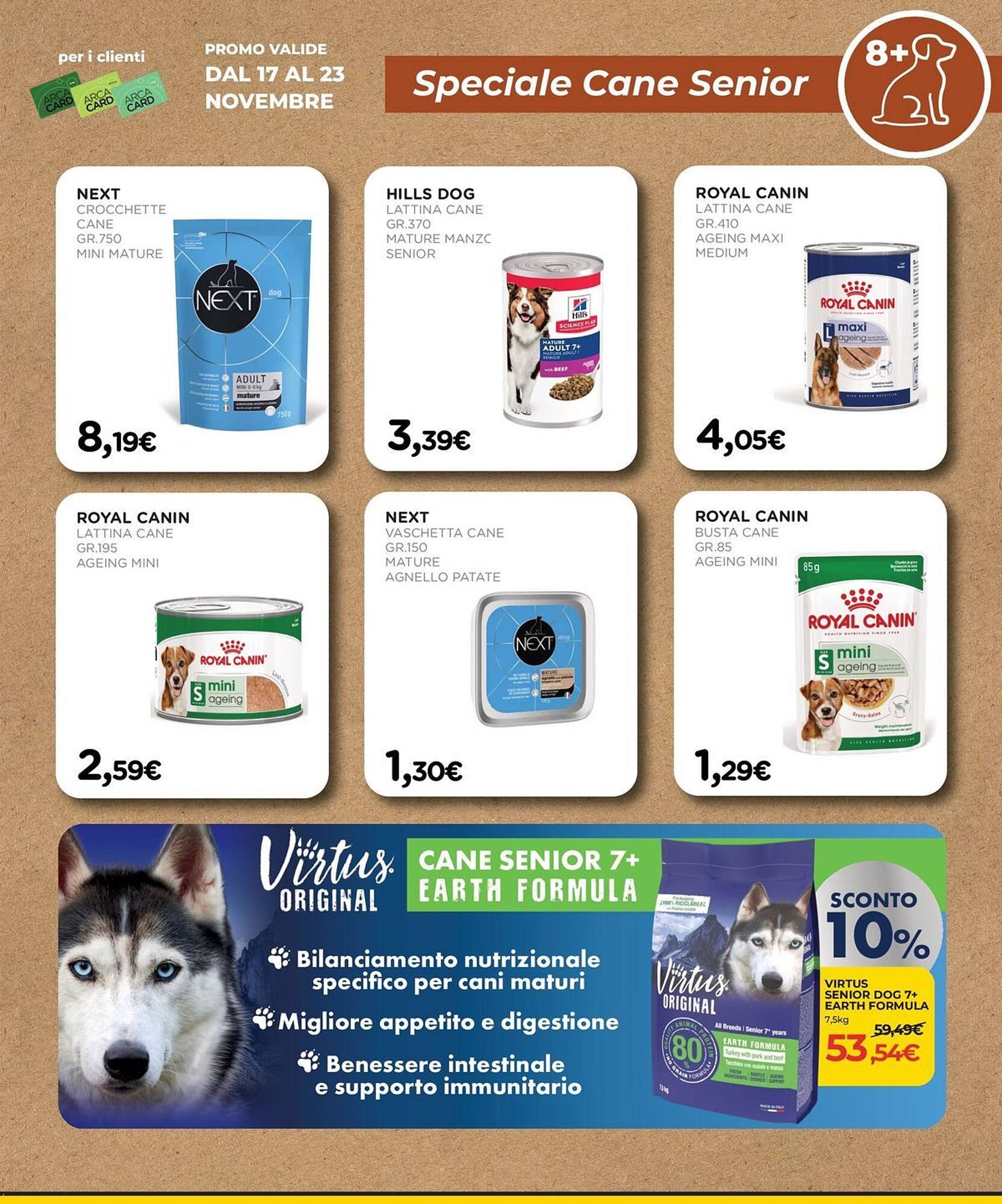 Volantino Arcaplanet (2025-11-17 - 2025-11-23)