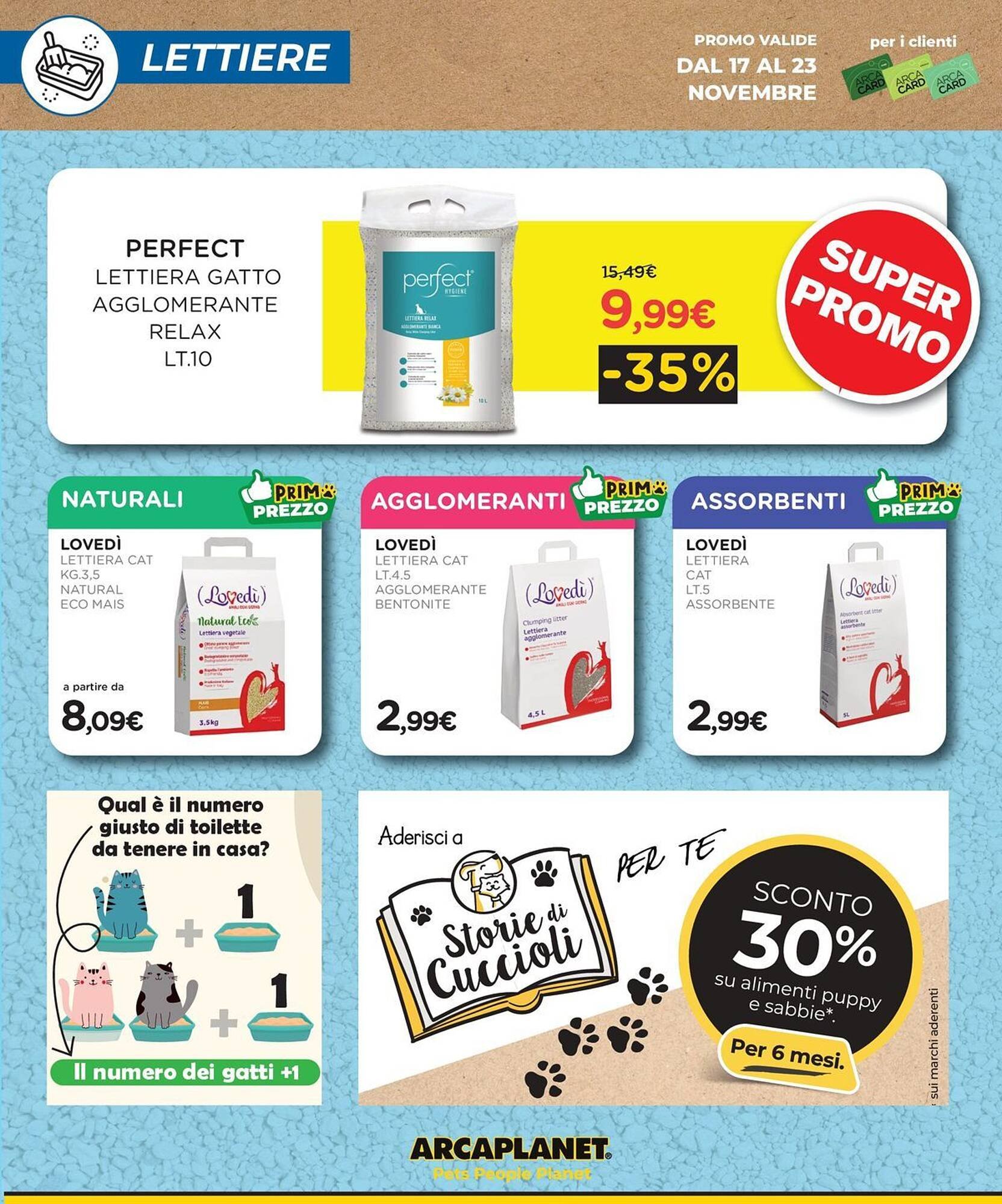 Volantino Arcaplanet (2025-11-17 - 2025-11-23)