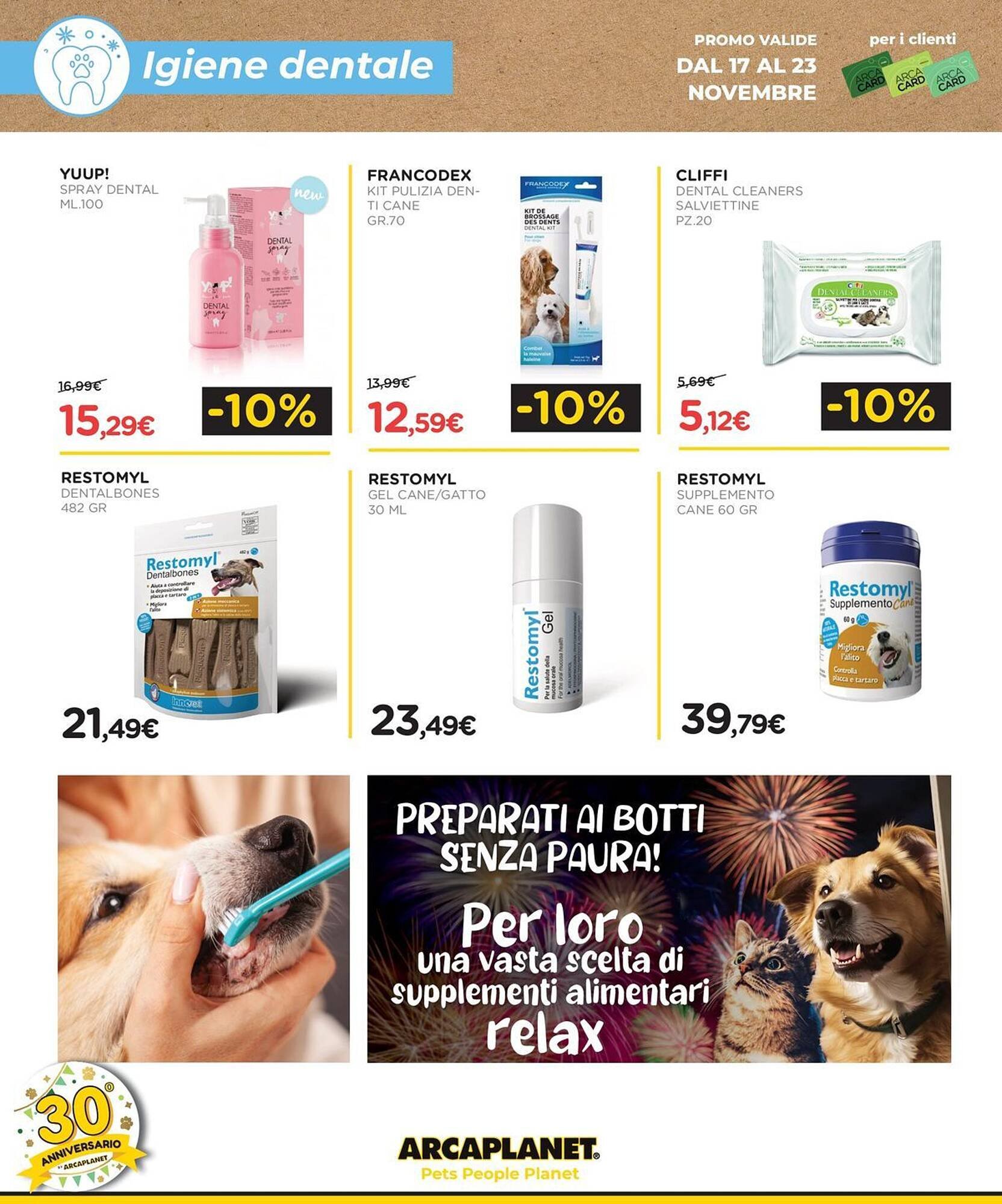 Volantino Arcaplanet (2025-11-17 - 2025-11-23)