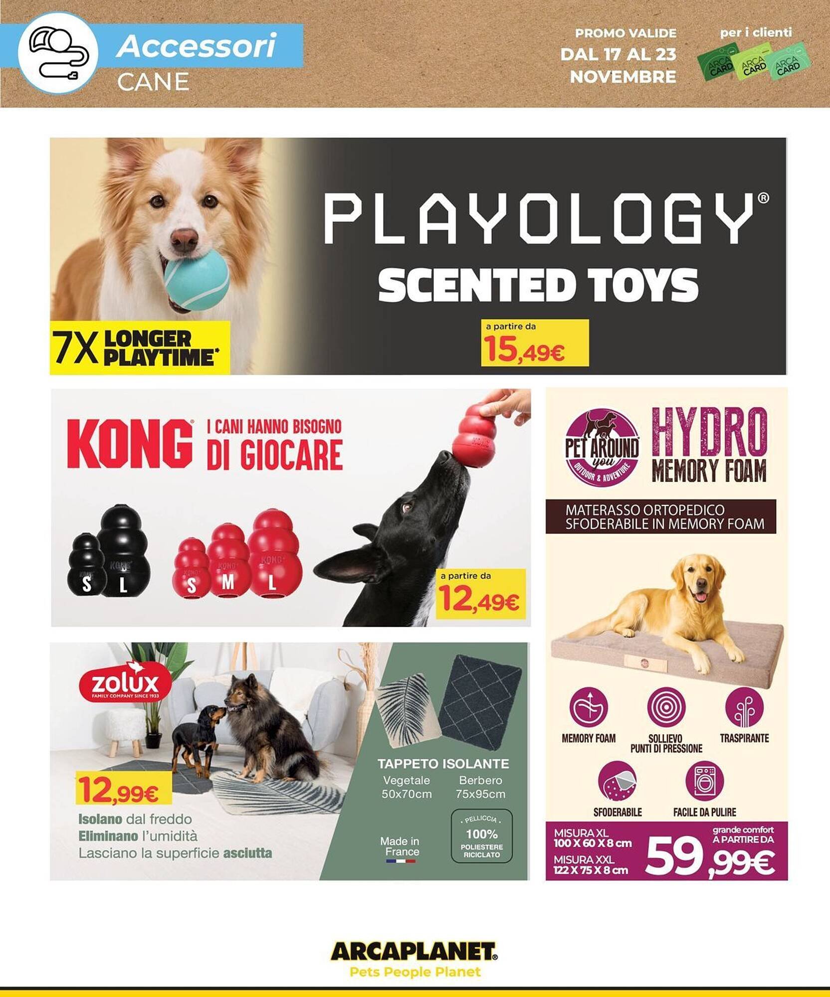 Volantino Arcaplanet (2025-11-17 - 2025-11-23)