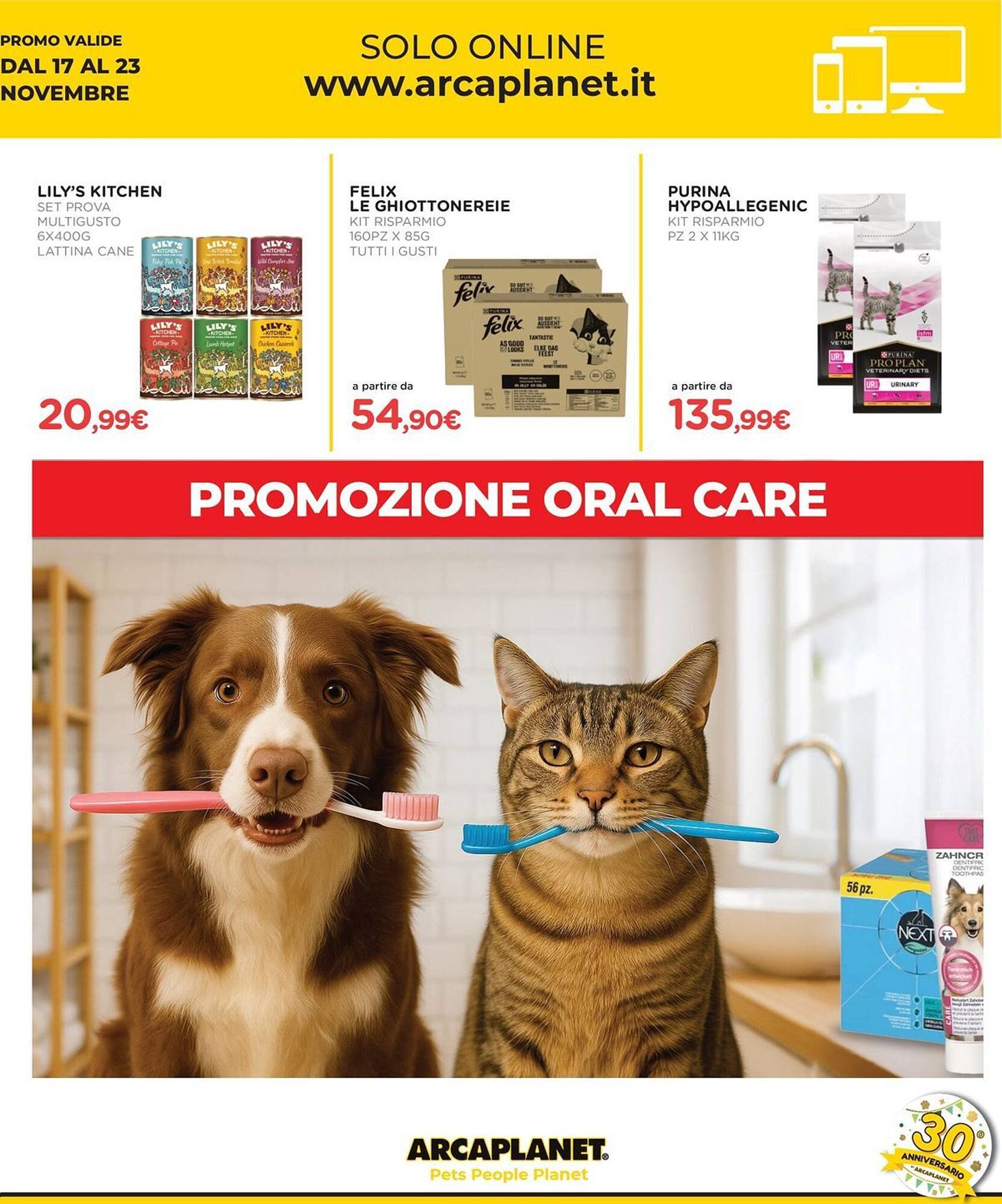 Volantino Arcaplanet (2025-11-17 - 2025-11-23)